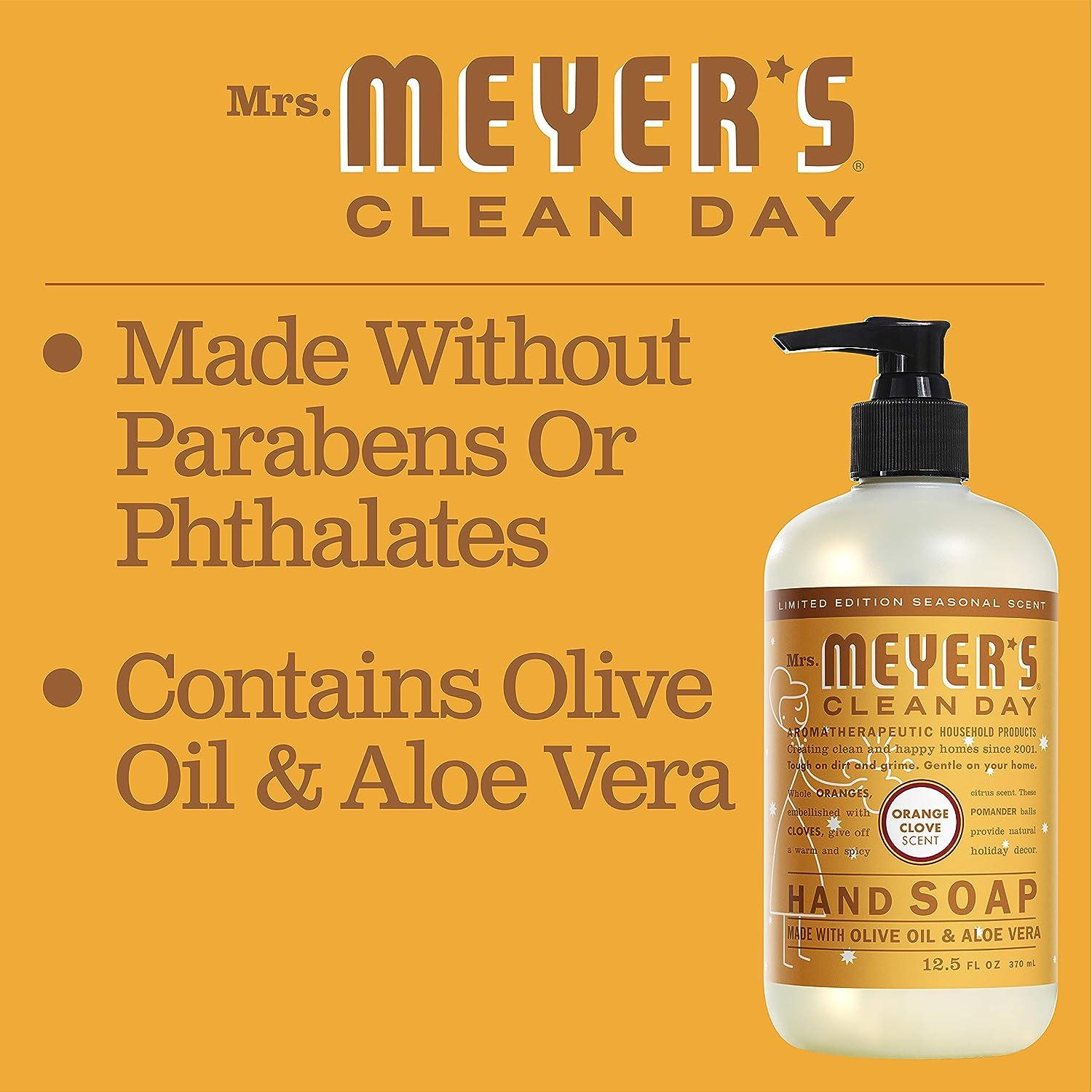 Mrs. Meyer's Limited Edition Orange Clove Hand Soap 12.5 fl. oz