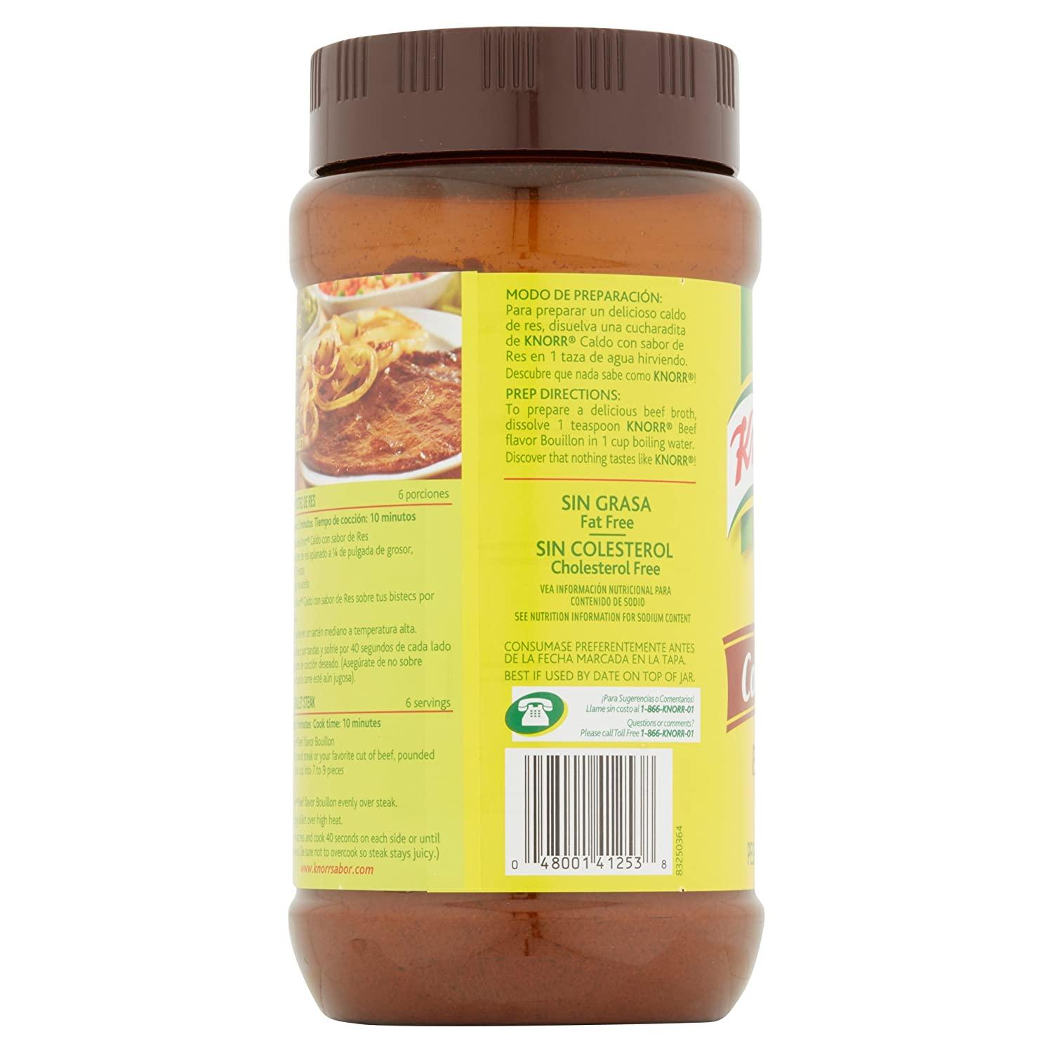 Knorr Beef Flavor Granulated Bouillon 35.3 oz, Family Size, 2 Pack (4