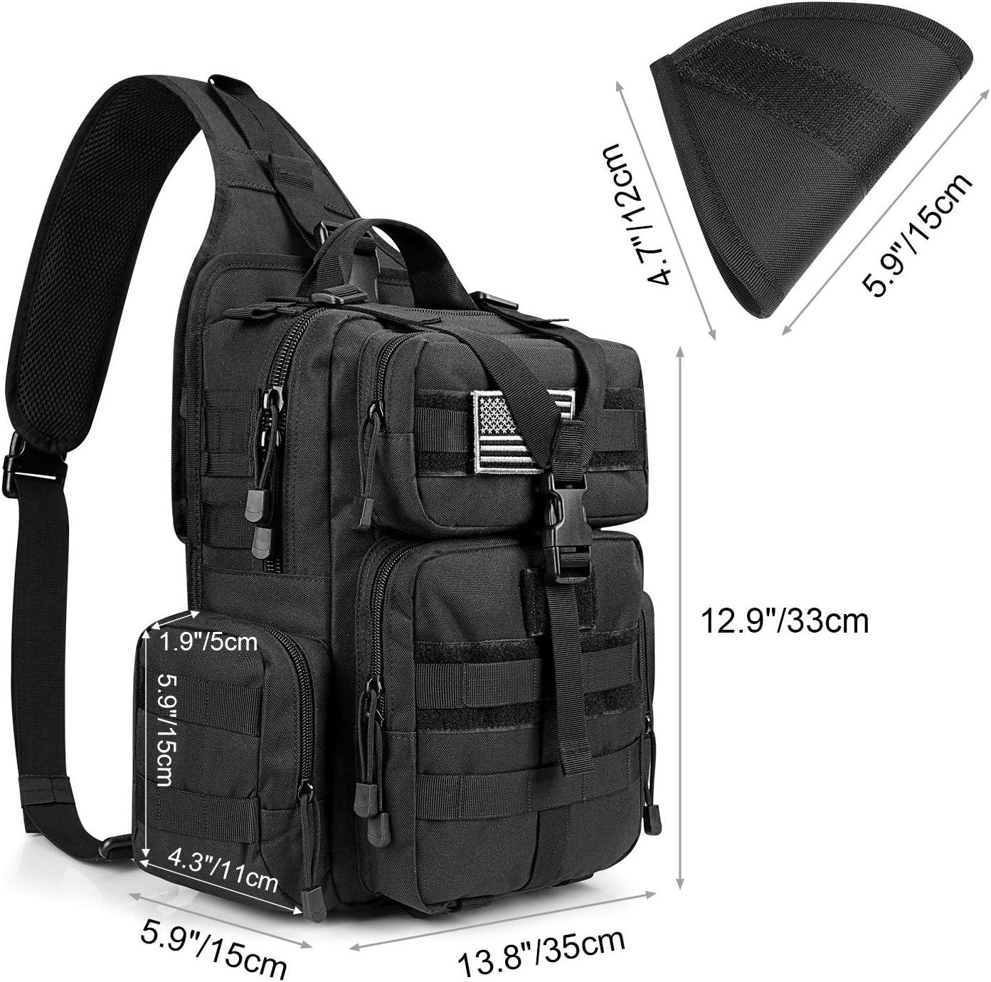 Tactical backpack with holster sales