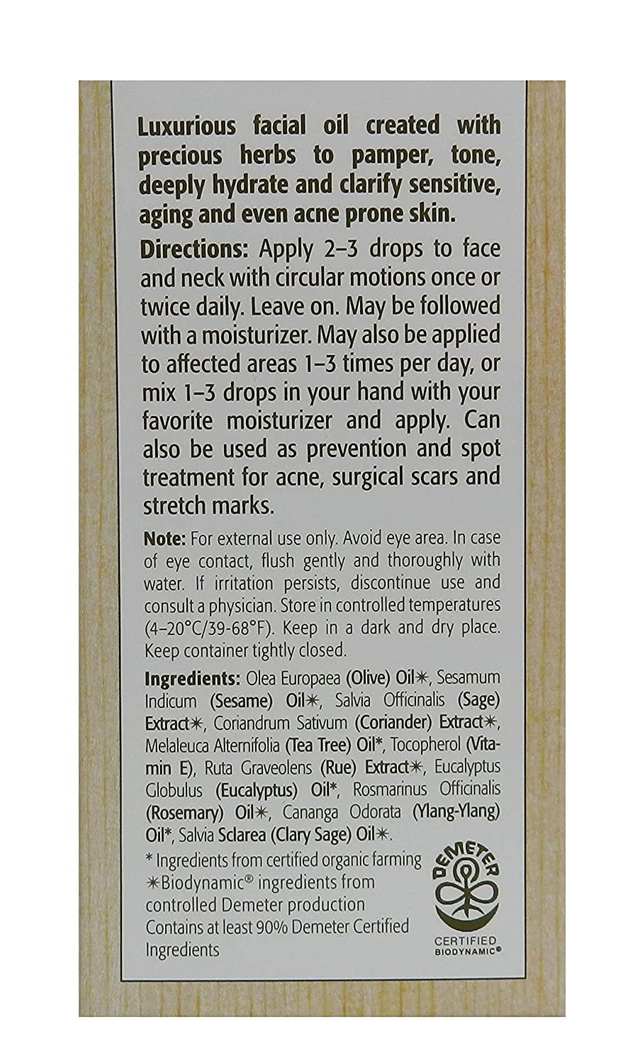 Facial Recovery Oil 0.5 oz Nourishing Face Serum for Radiant Skin