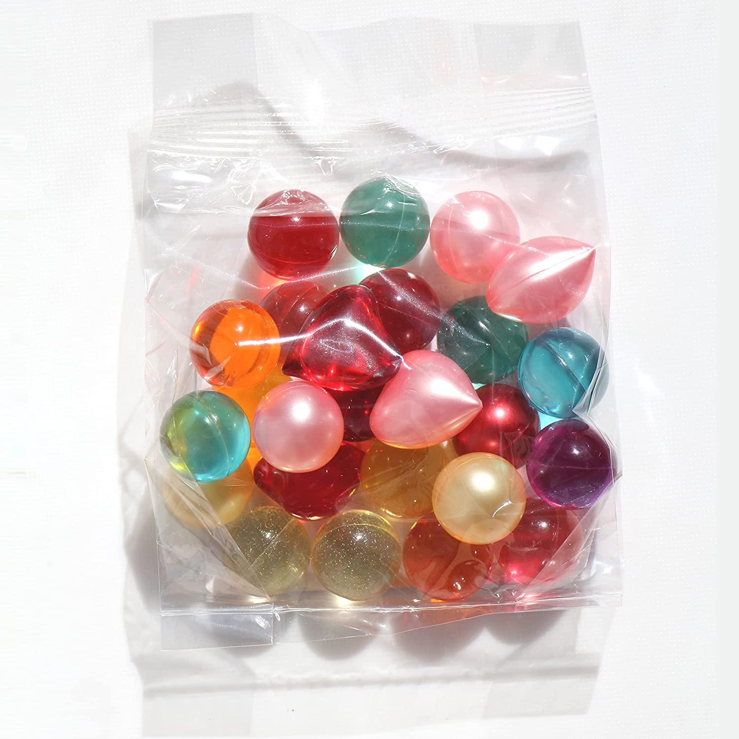 Colorful Bath Oil Beads (Pearls) - Pack of 25 - Nostalgic Reminders for ...