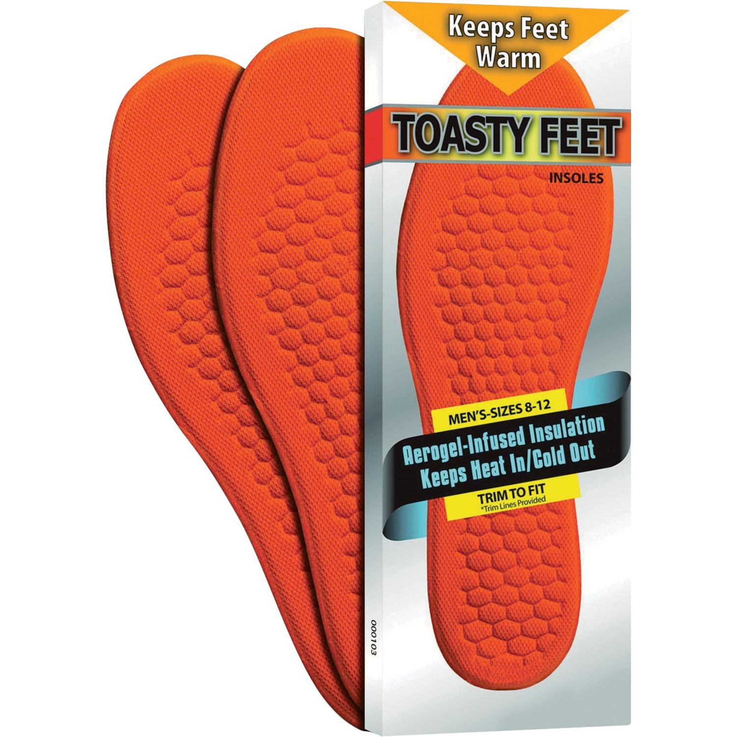 Men's Shoe Insoles with Aerogel Technology for Sizes 8-12