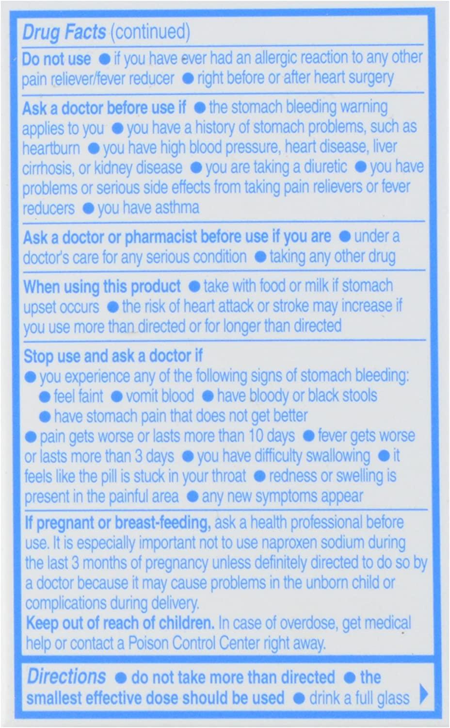 Aleve All Day Strong Pain Reliever Caplets, 24ct