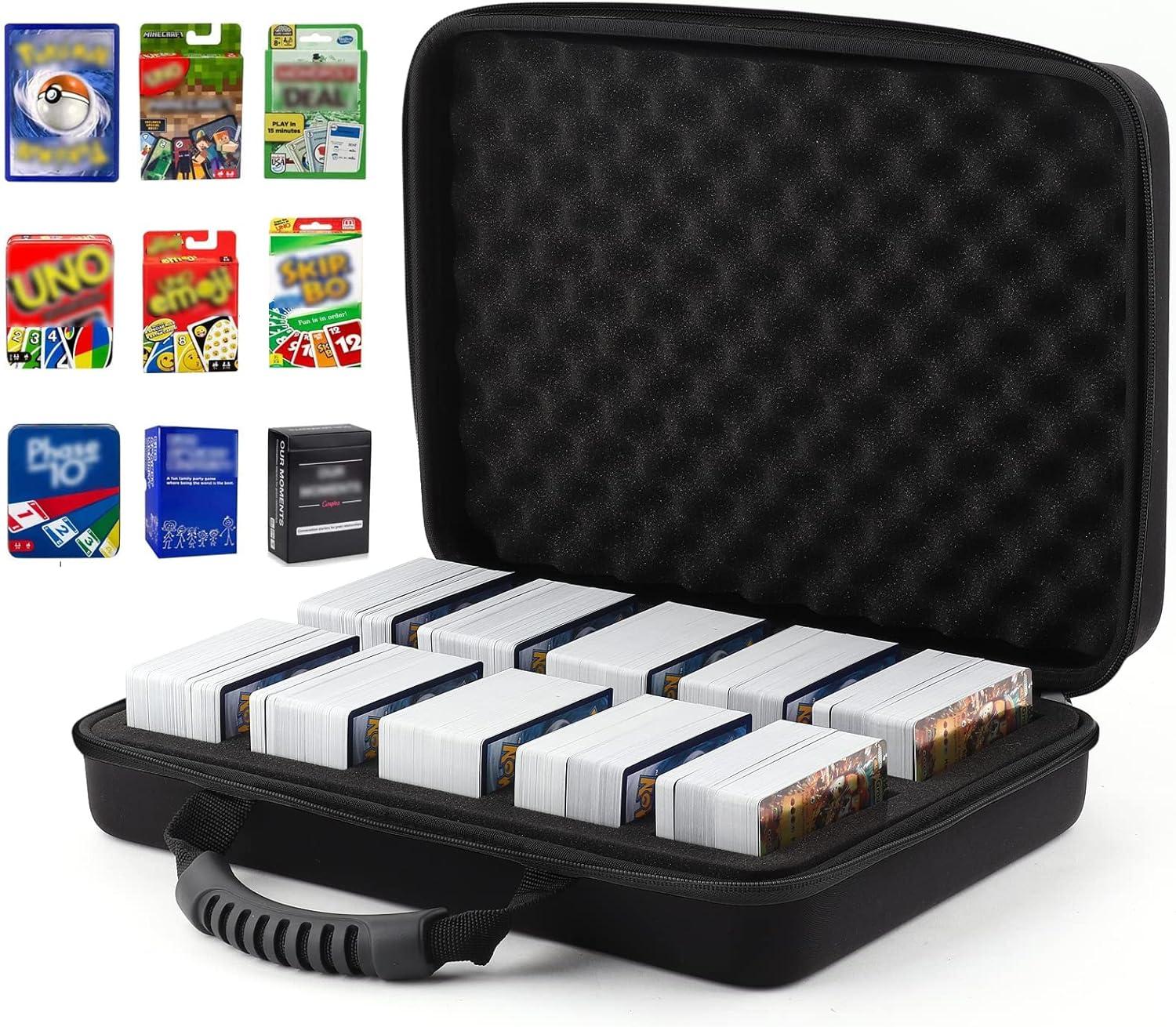 Uno Card Game Travel Box Protective Case