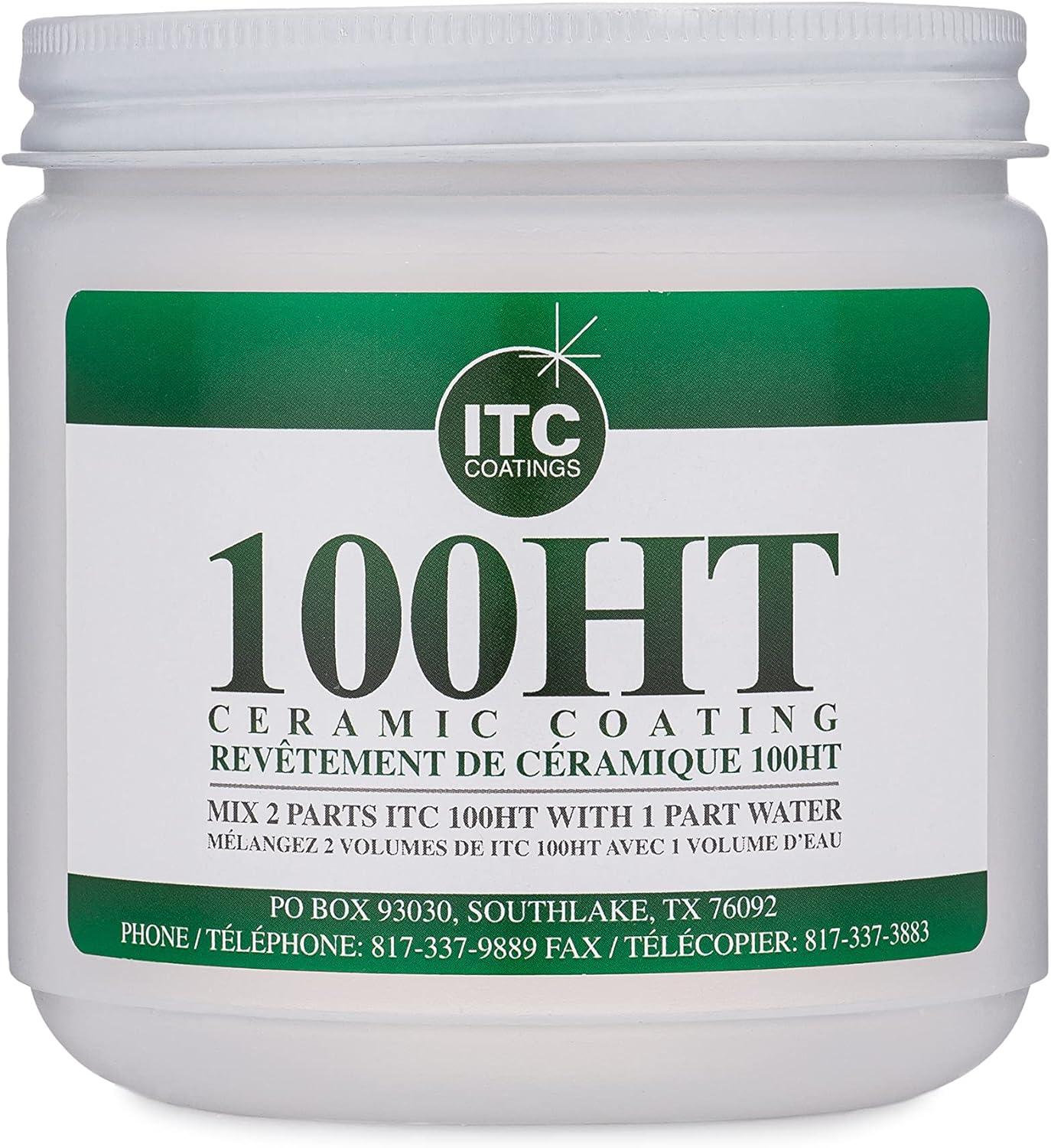 Mr Volcano ITC-100HT (1 Pint)  High Temperature Ceramic Coating Radiant  Heat IR Reflector Refractory