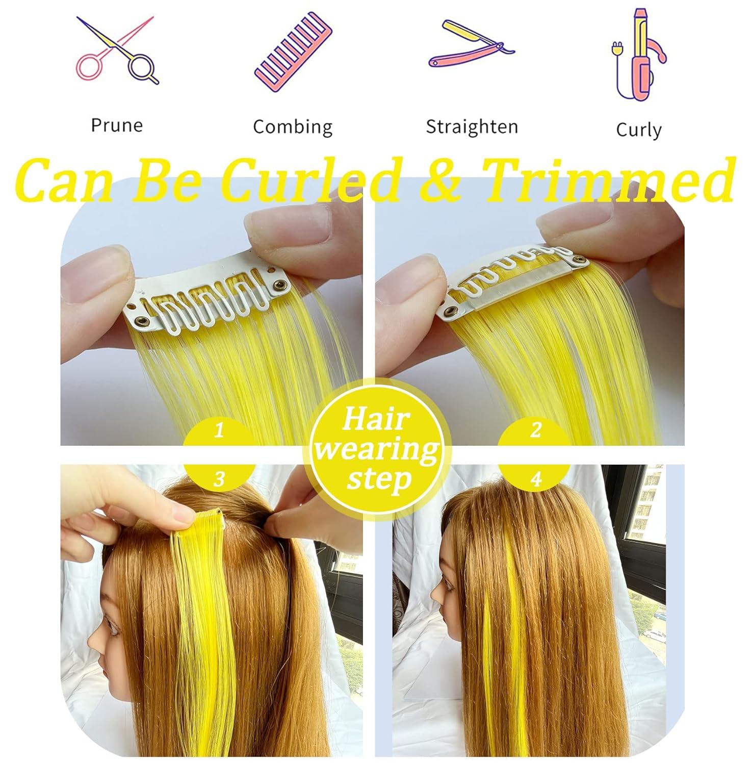 Hair Extensions, Hair Extension Clip Ins, Mermaid Hair, Unicorn Hair, Clip  in Hair Extension, Gift for Girls 