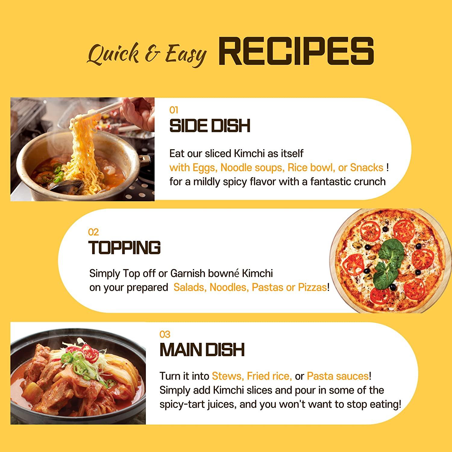 bown Vegan Kimchi 7.58oz(215g) Korean Napa Cabbage Kimchi Korean Food