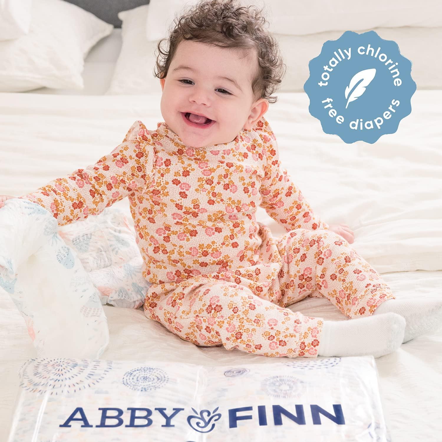 Baby Diapers Size 5, 46 Count by ABBY&FINN, Chlorine Free, Eco Friendly
