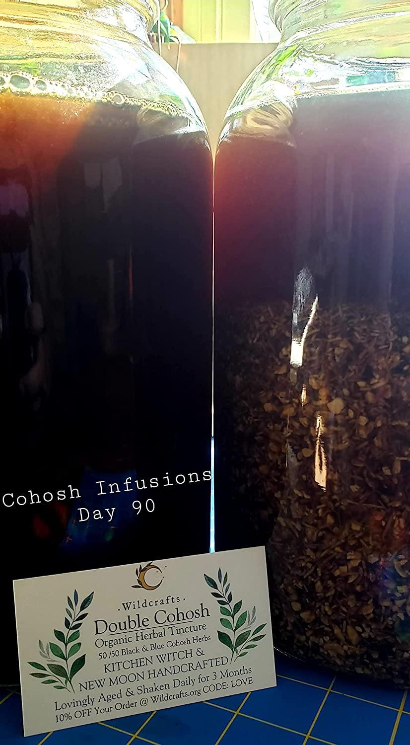 Organic Black Cohosh and Blue Cohosh Tincture Traditional Herbalist