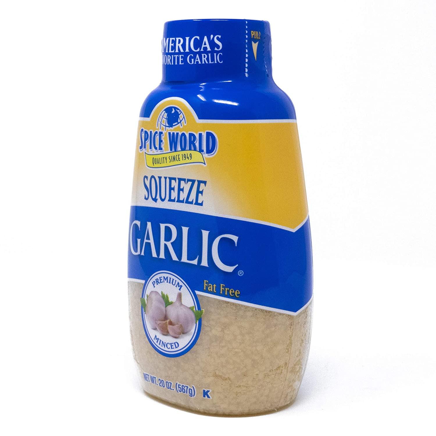 Spice World Squeeze Garlic Value Size 20 oz