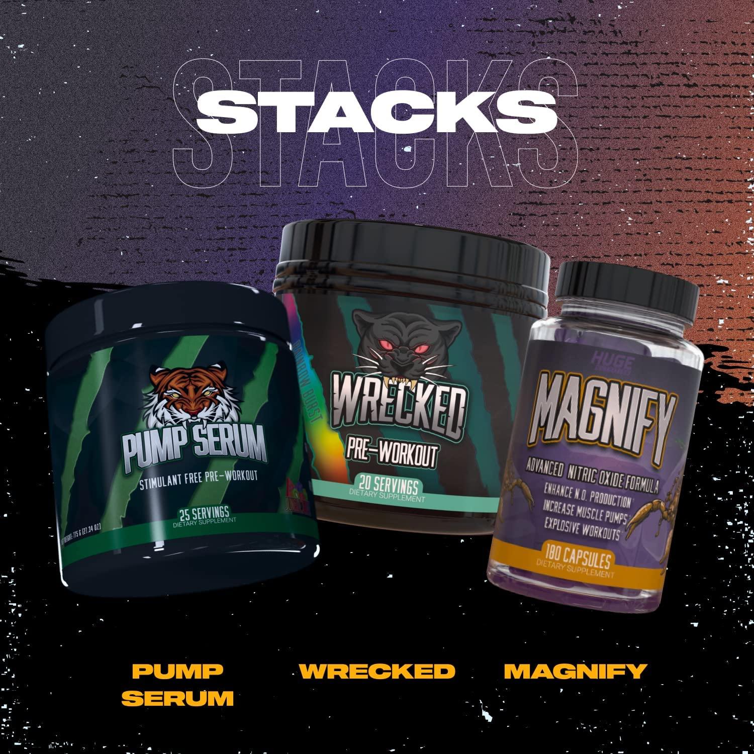 Huge Supplements Magnify Nitric Oxide Supplement Advanced N.O