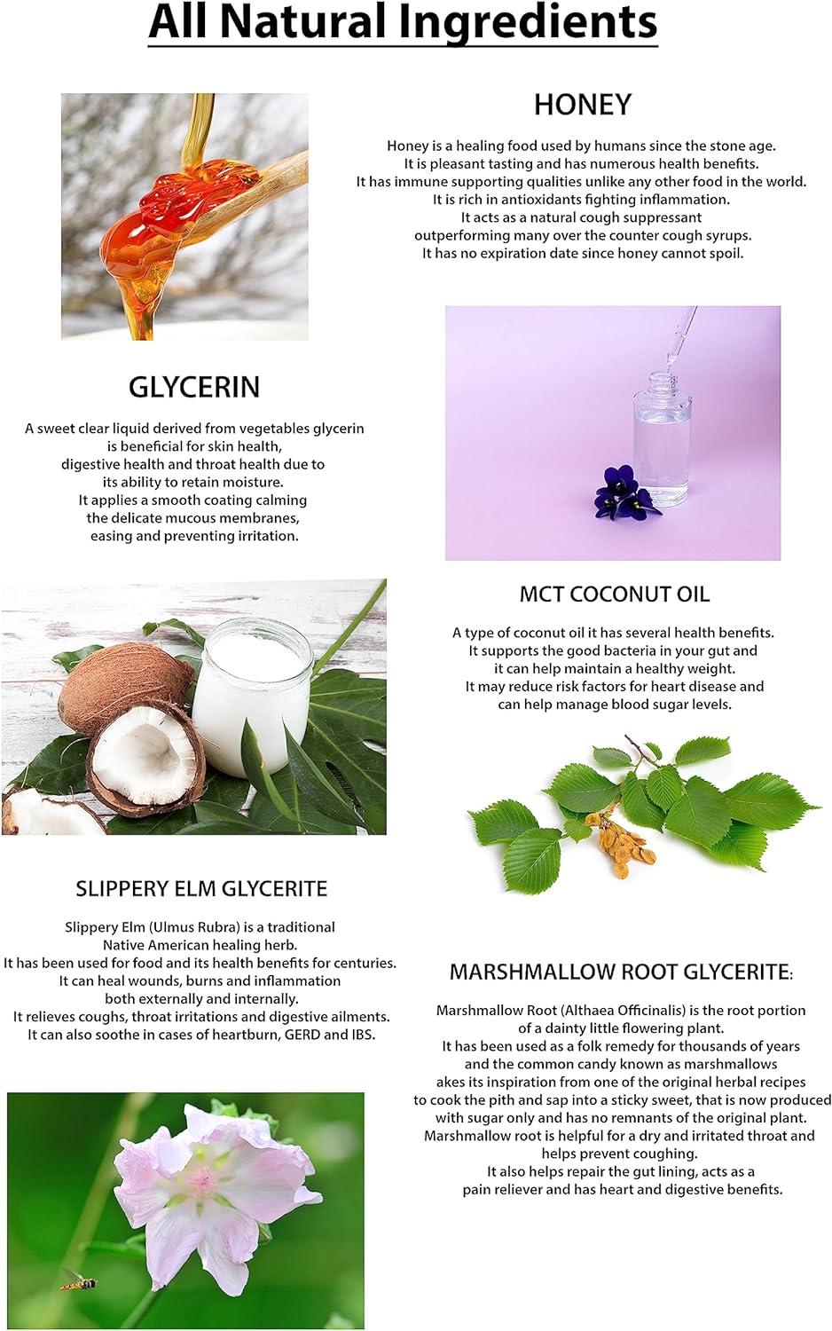 Stop Dry Cough with Cough Shield. 100 Natural HoneyBased Syrup with