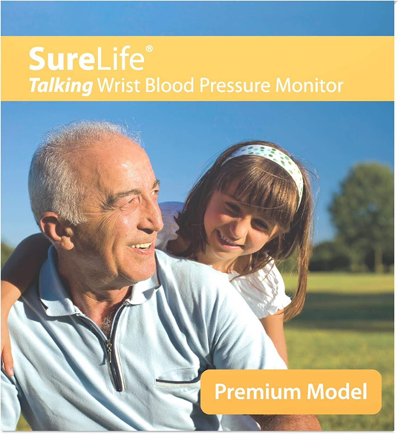 SureLife Premium Talking Wrist Blood Pressure Monitor (1 per Box)