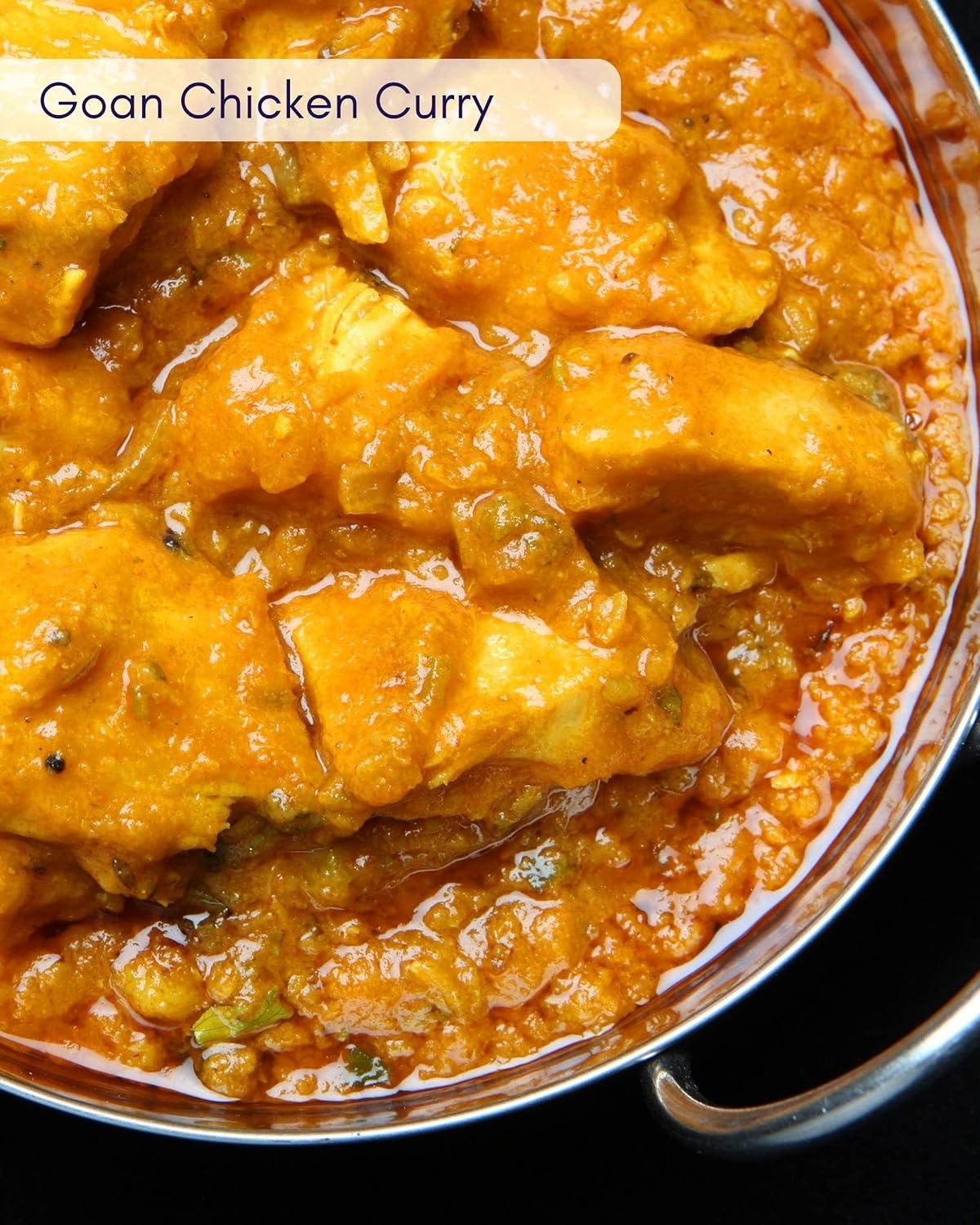 Spice Pots Goan Powder 100 Natural Ingredients Gluten Free & Vegan Curry Powder Dry