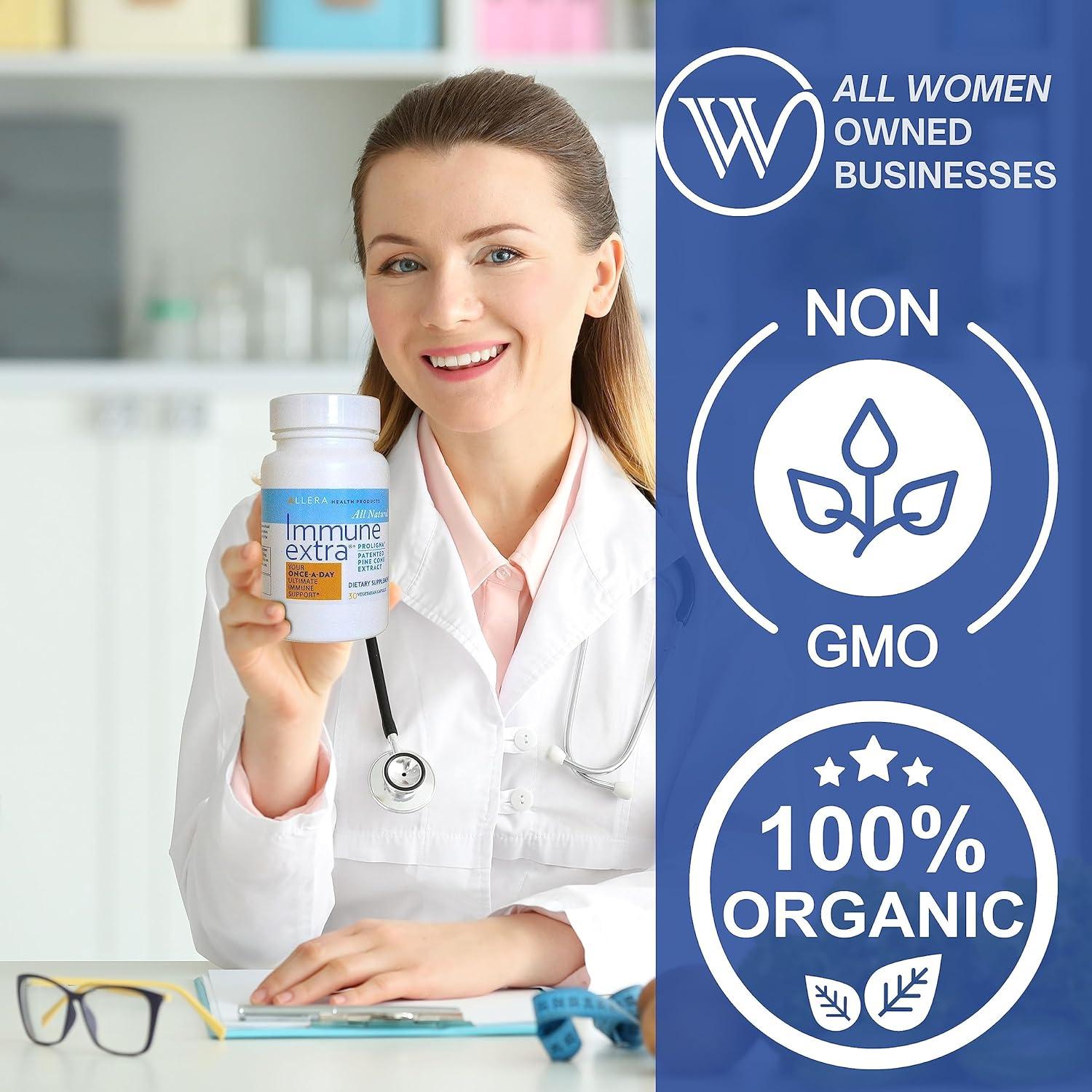 Allera Health Pine Cone Extract Capsules Vegan ProLigna Plant Based