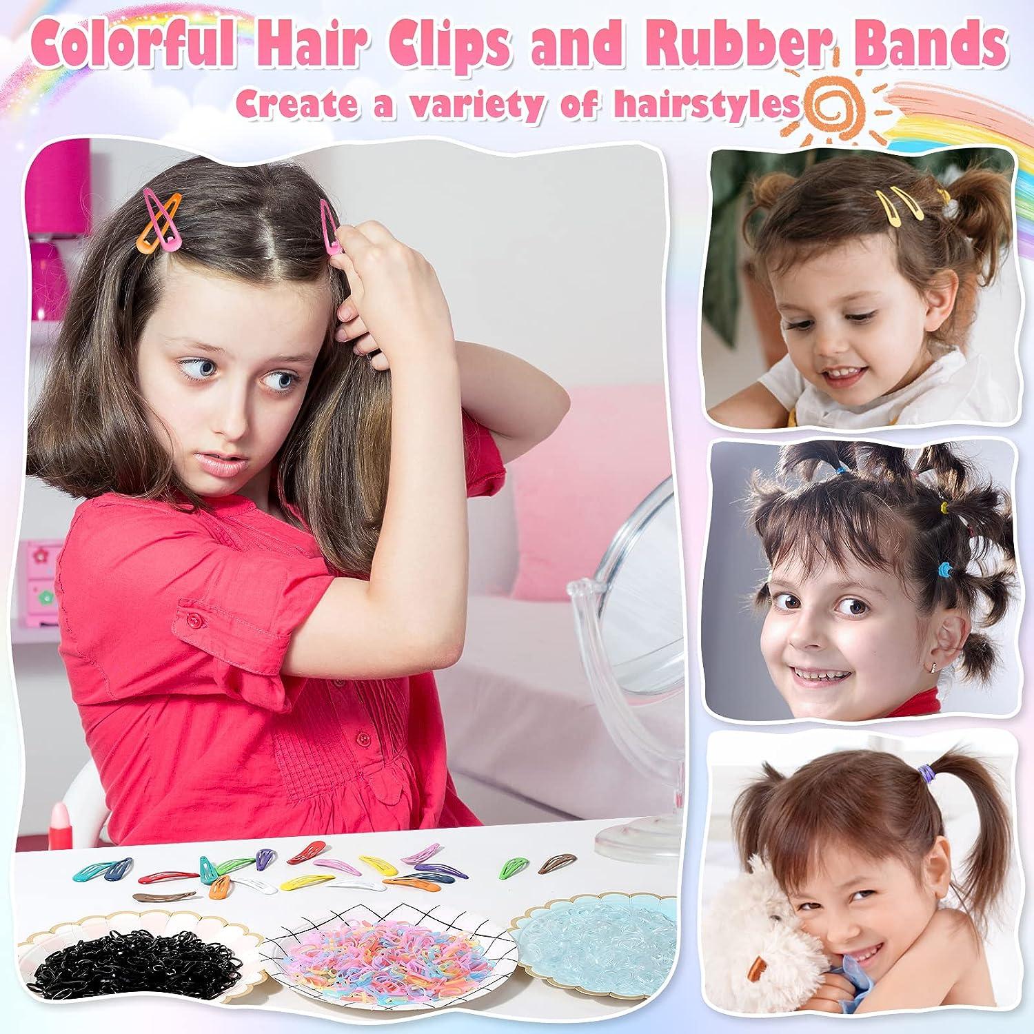 Hair Rubber Band Little Girls, Tiny Rubber Bands Hair