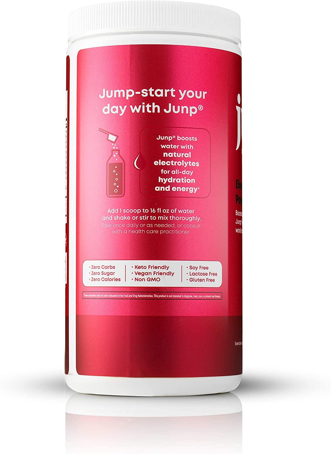 JUNP Hydration Electrolyte Powder Zero Calories, Sugar & Carbs