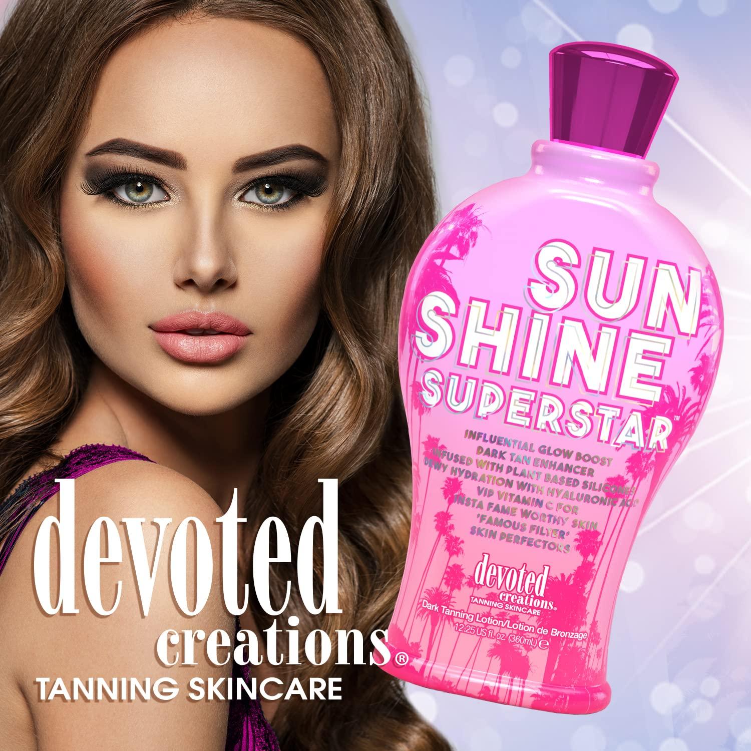 Devoted Creations Sunshine Superstar Dark Tan Enhancer with Hyaluronic
