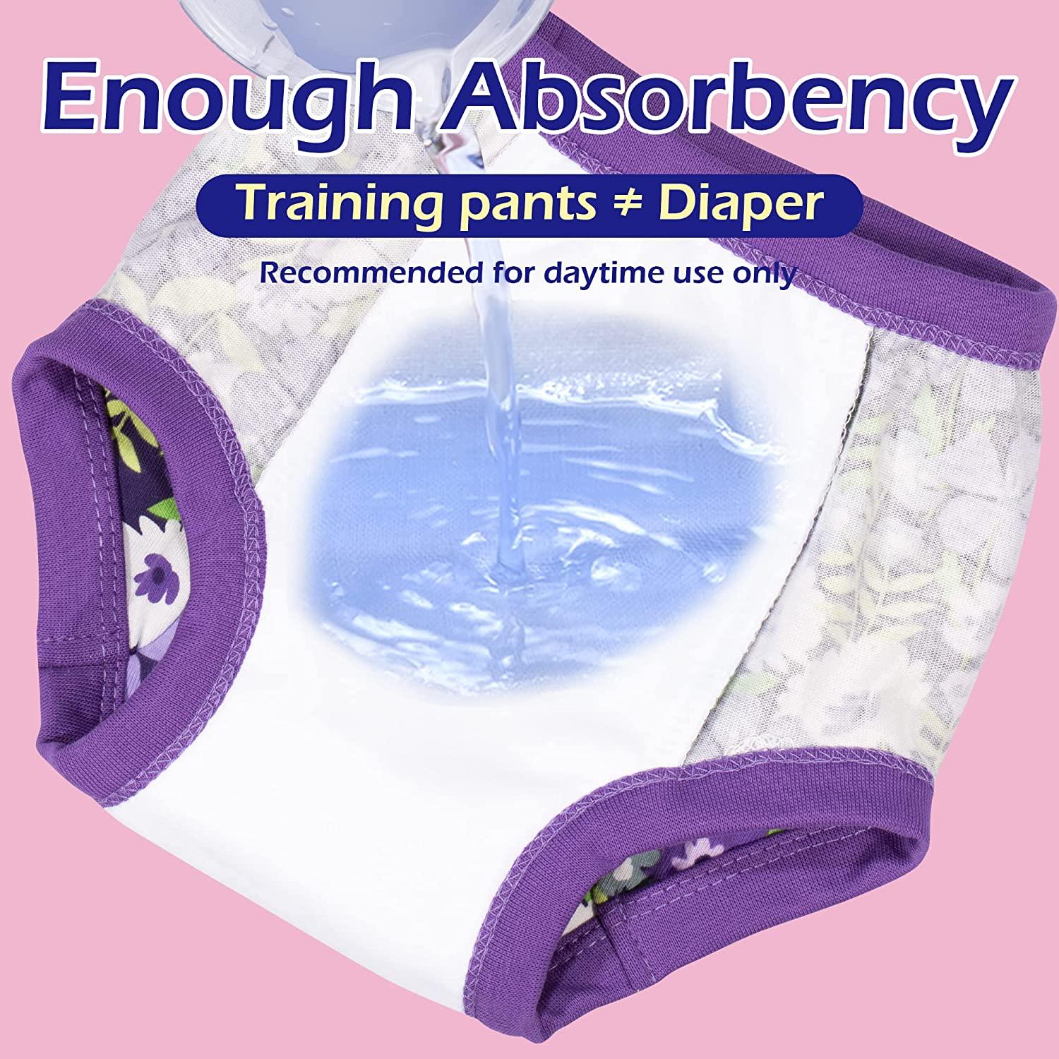 BIG ELEPHANT Baby Potty Training Pants, Soft Absorbent Toddler