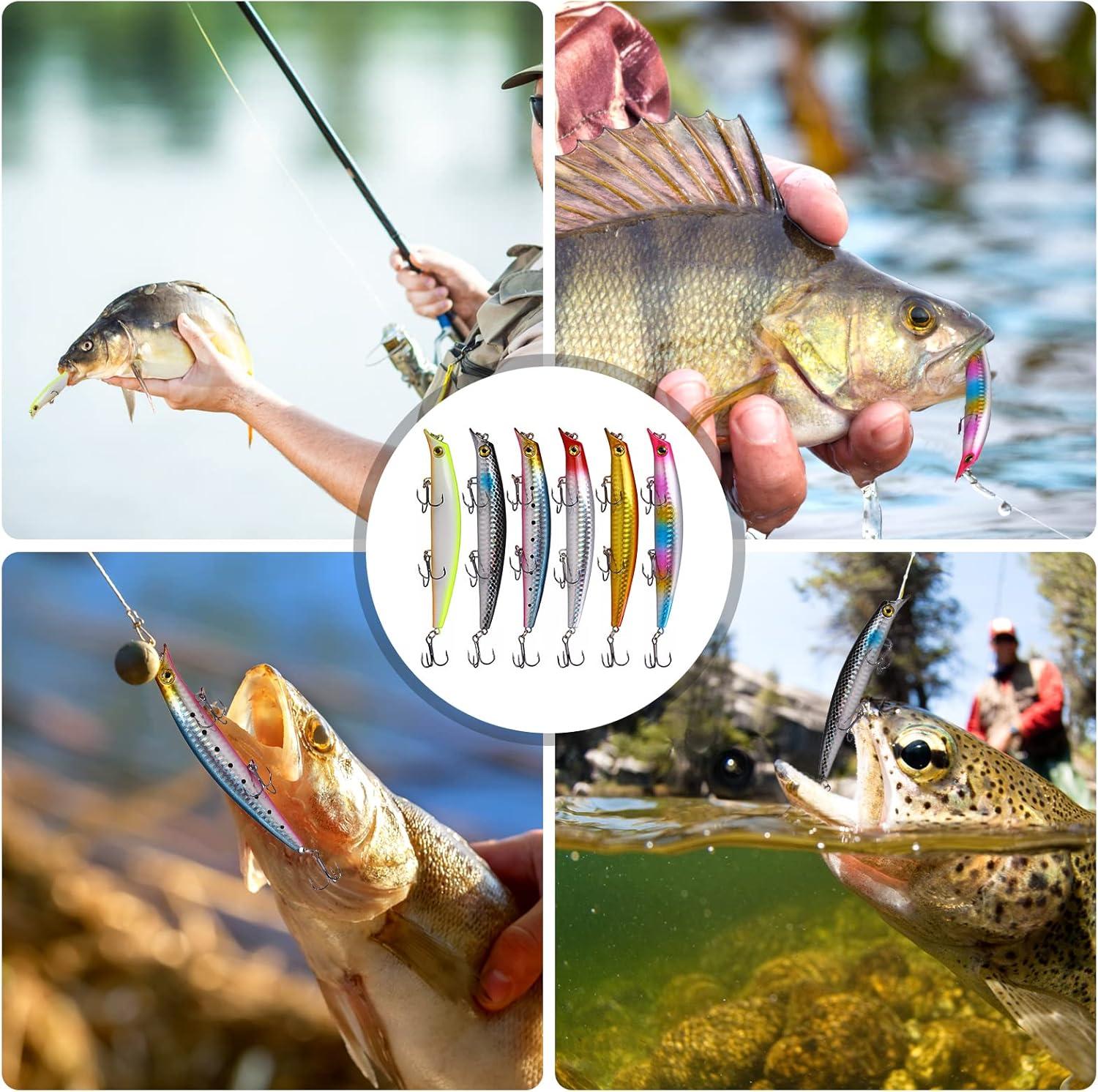 6-Piece Turn Signal Set | Angel Kader 12.5cm Fishing Artificial Bait |  Premium Hard Bait Plugs & Spinner with Triple Hooks for Anglers | Buy Now  with Express International Delivery | GoSupps.com