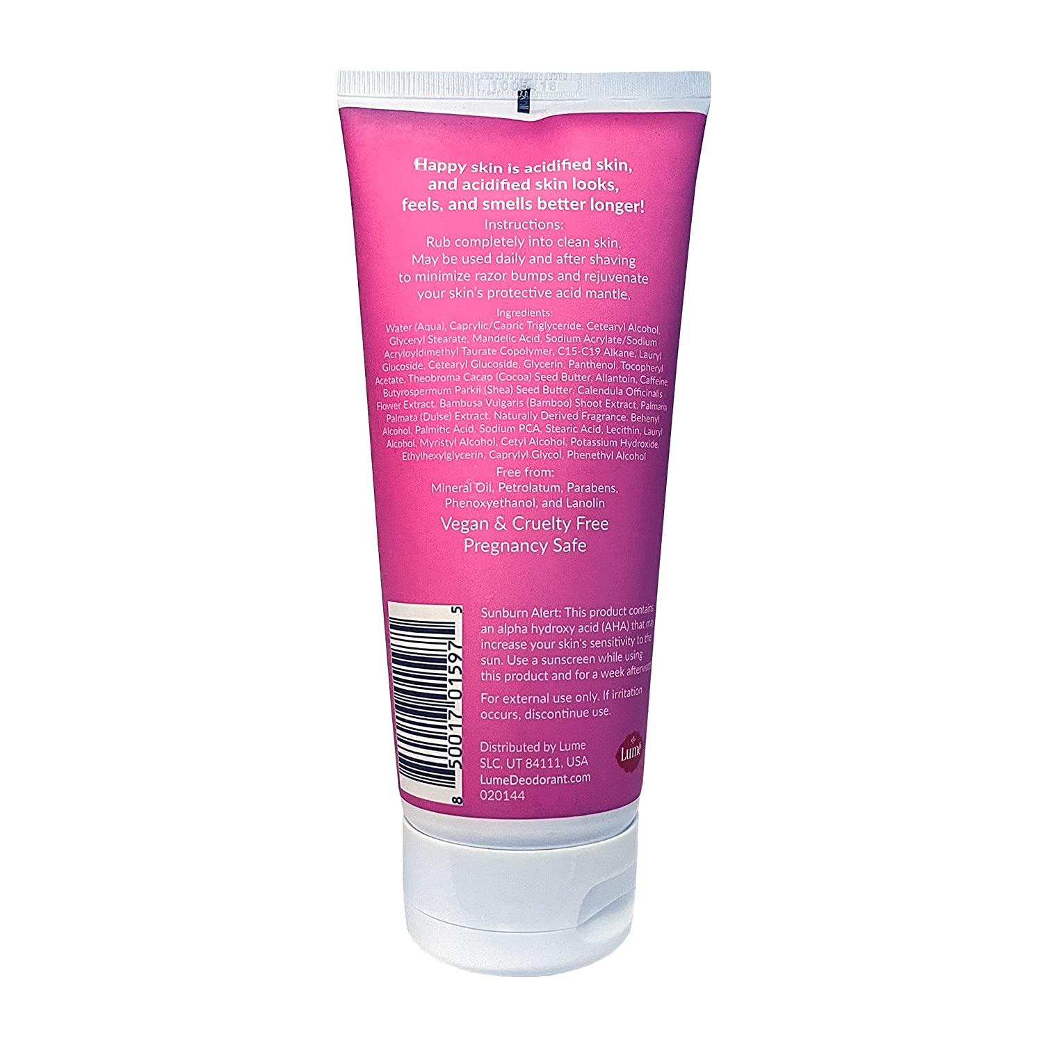 Lume Mandelic Acid Body Butter Exfoliates, Hydrates & Improves