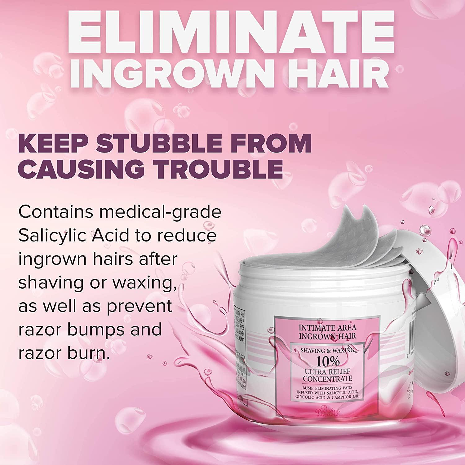 Eliminate ingrown hairs clearance