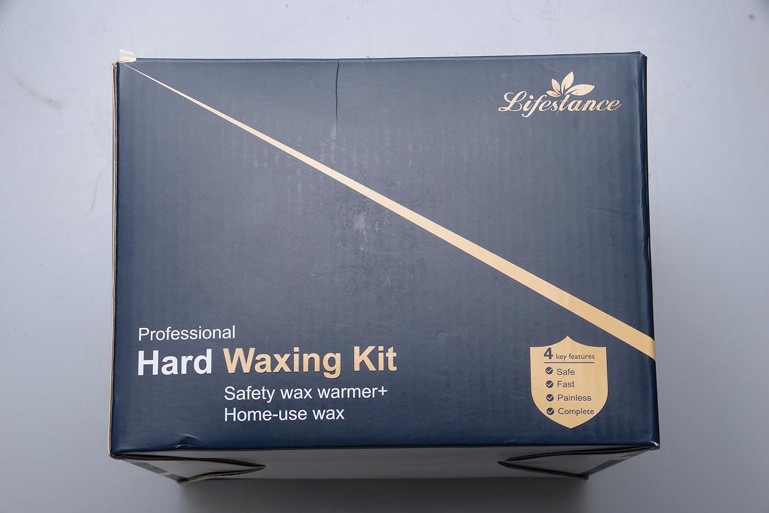 Lifestance Waxing Kit for Women 8min Heating Digital Wax Heater