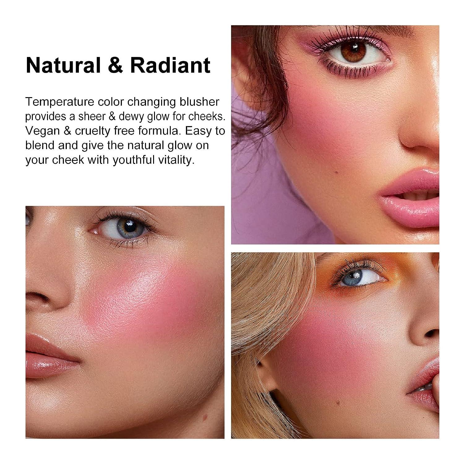 FREEORR Color Changing Liquid Blush Oil Green Blush Oil Enhance