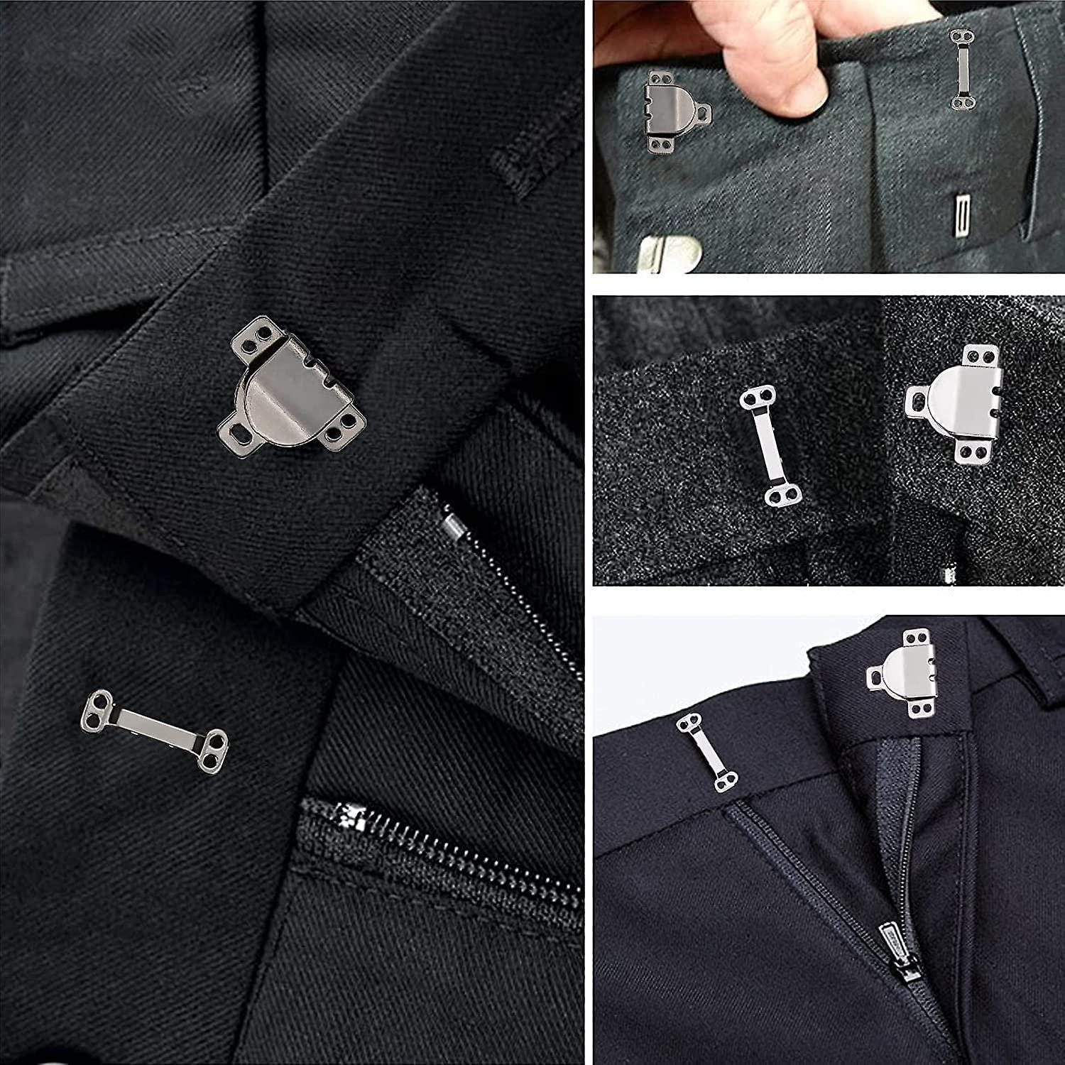 Hook and Eye Closures Sew on Hook and Eye Metal Pants Hook and Eye Dark