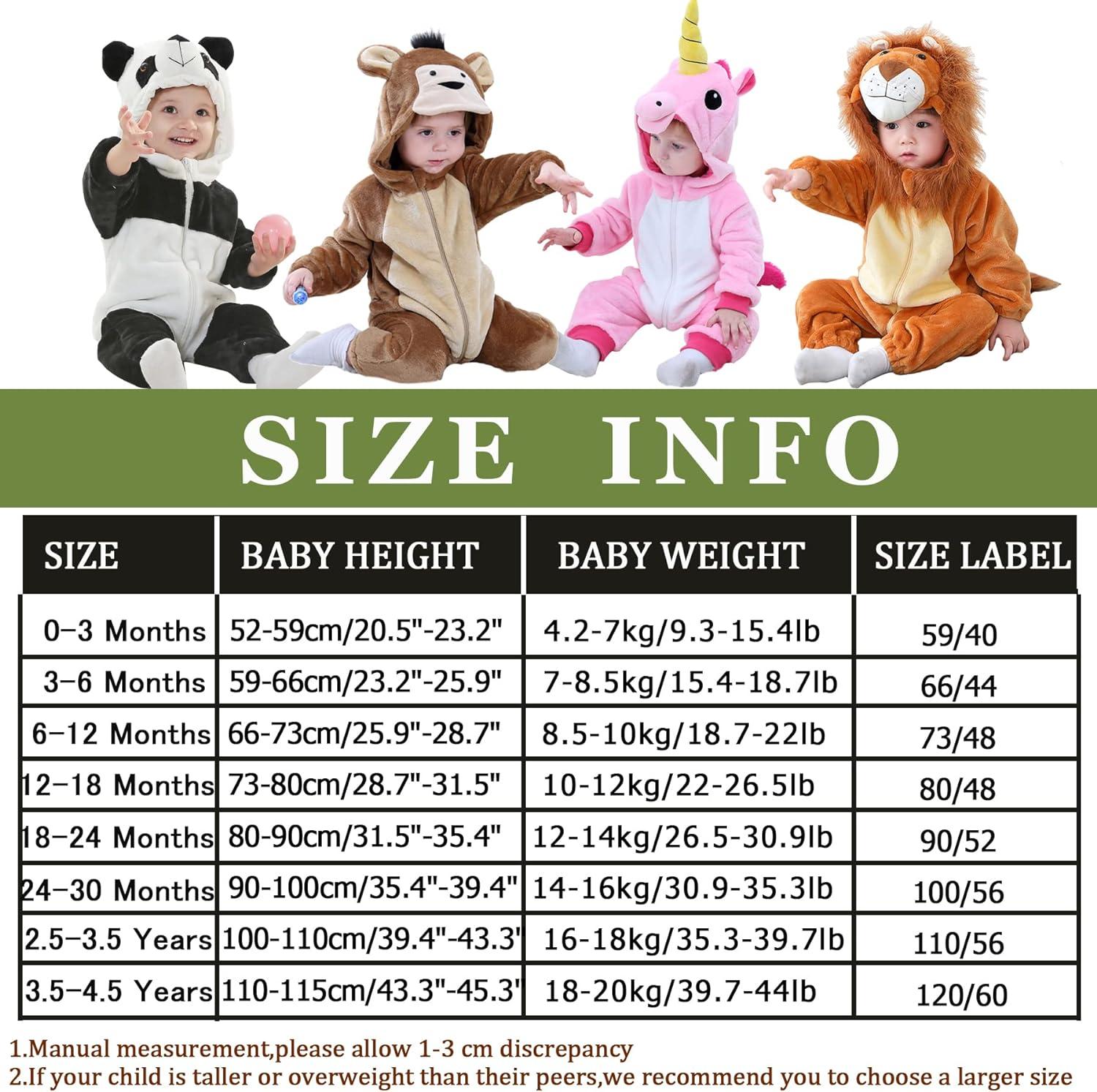 COOKY.D Baby Romper met Capuchon Lange Mouw Winter Cosplay Kostuum Jumpsuit voor 2-5 Maanden, Ster