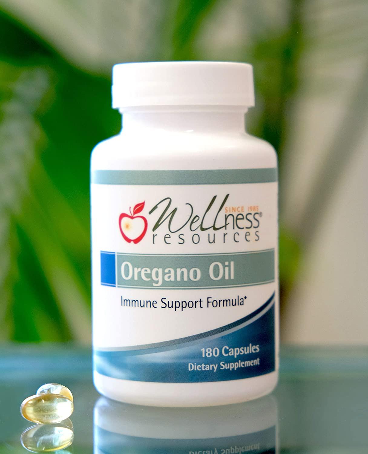 Oregano Oil Capsules High Potency Wild Oregano Oil 5565 Carvacrol