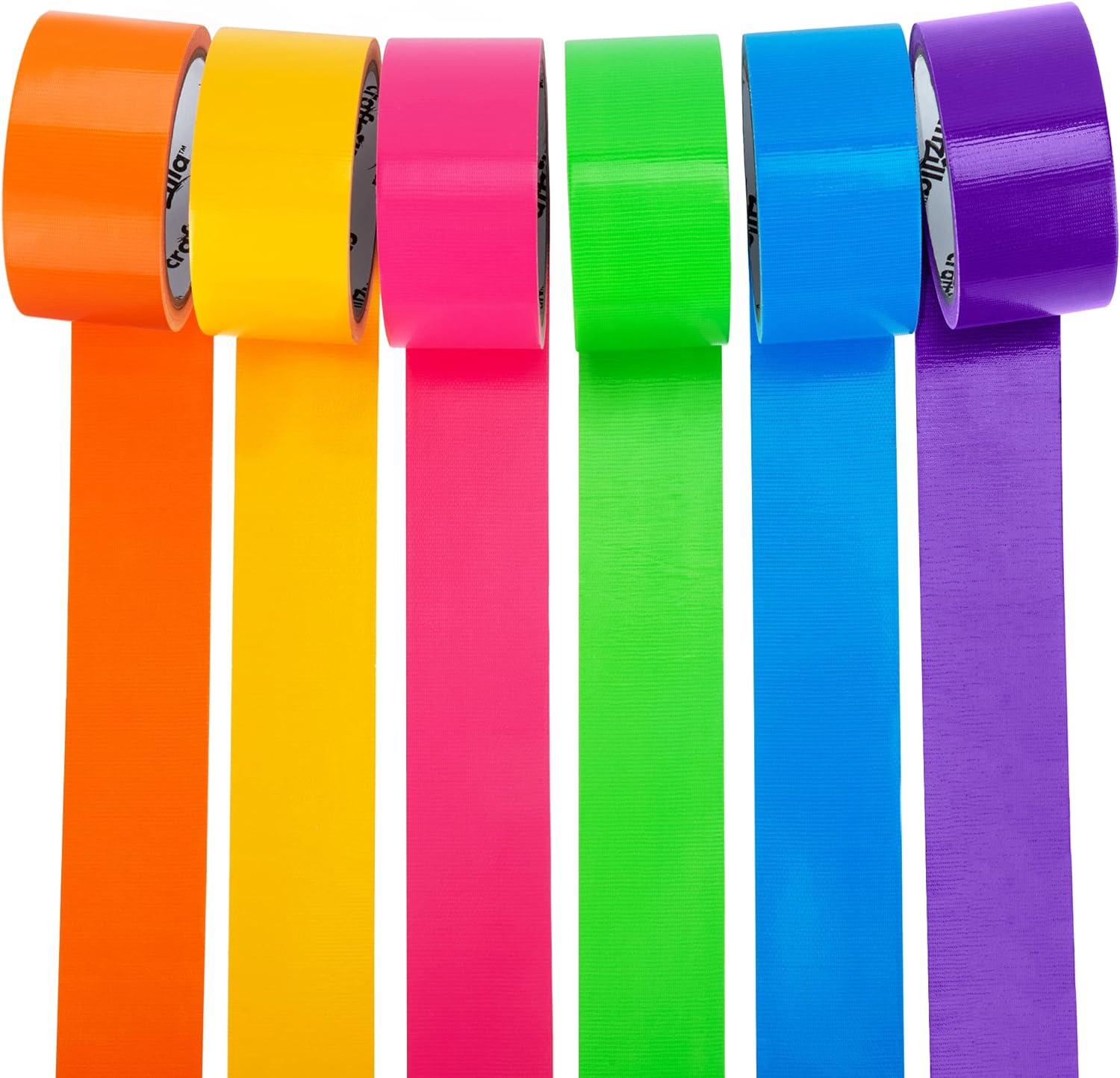 Rainbow Ten Color Tape X 21.872 Yards Color Duct Tape House - Temu