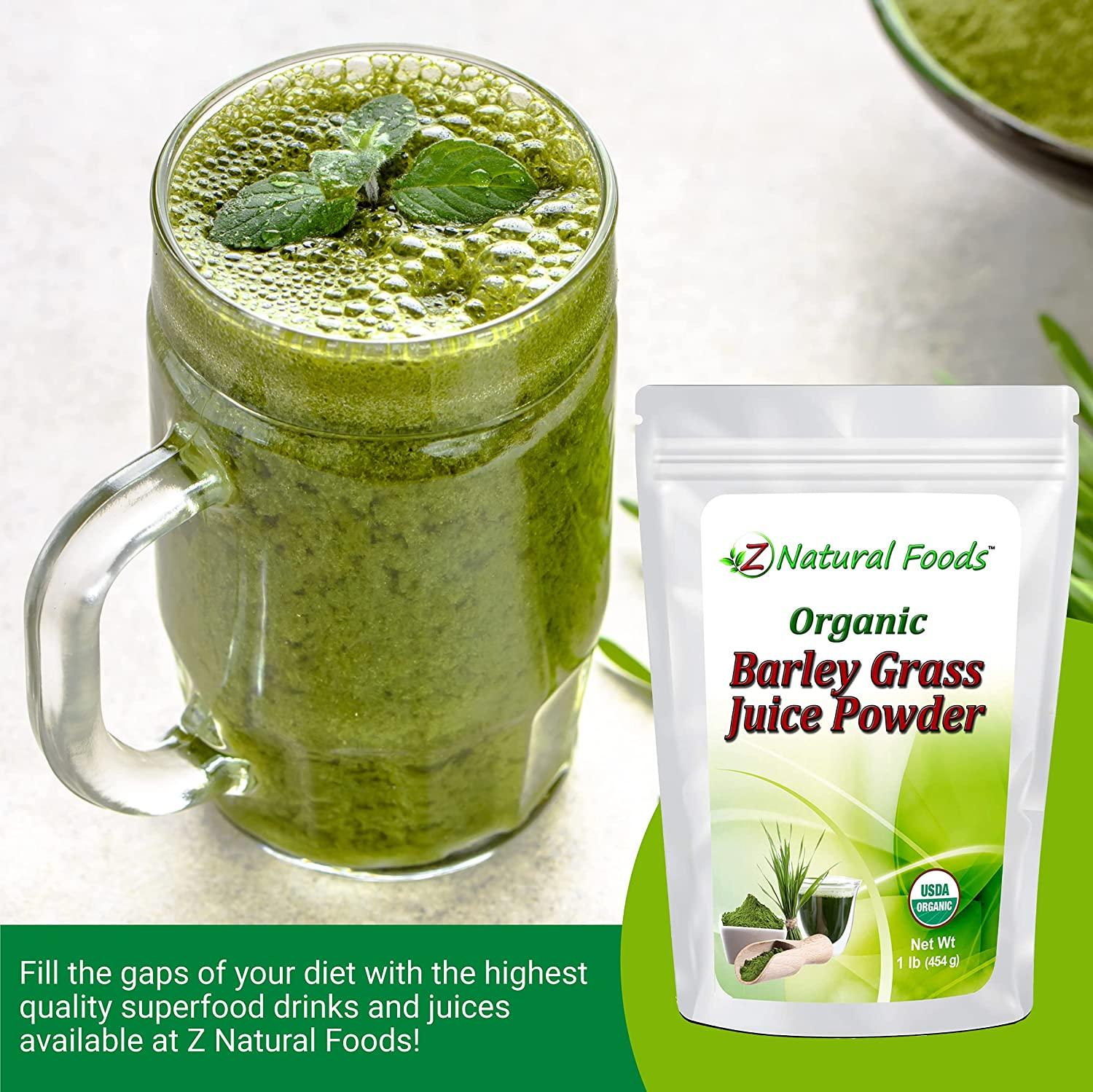 Organic Barley Grass Juice Powder 1 lb Amazing Green Superfood