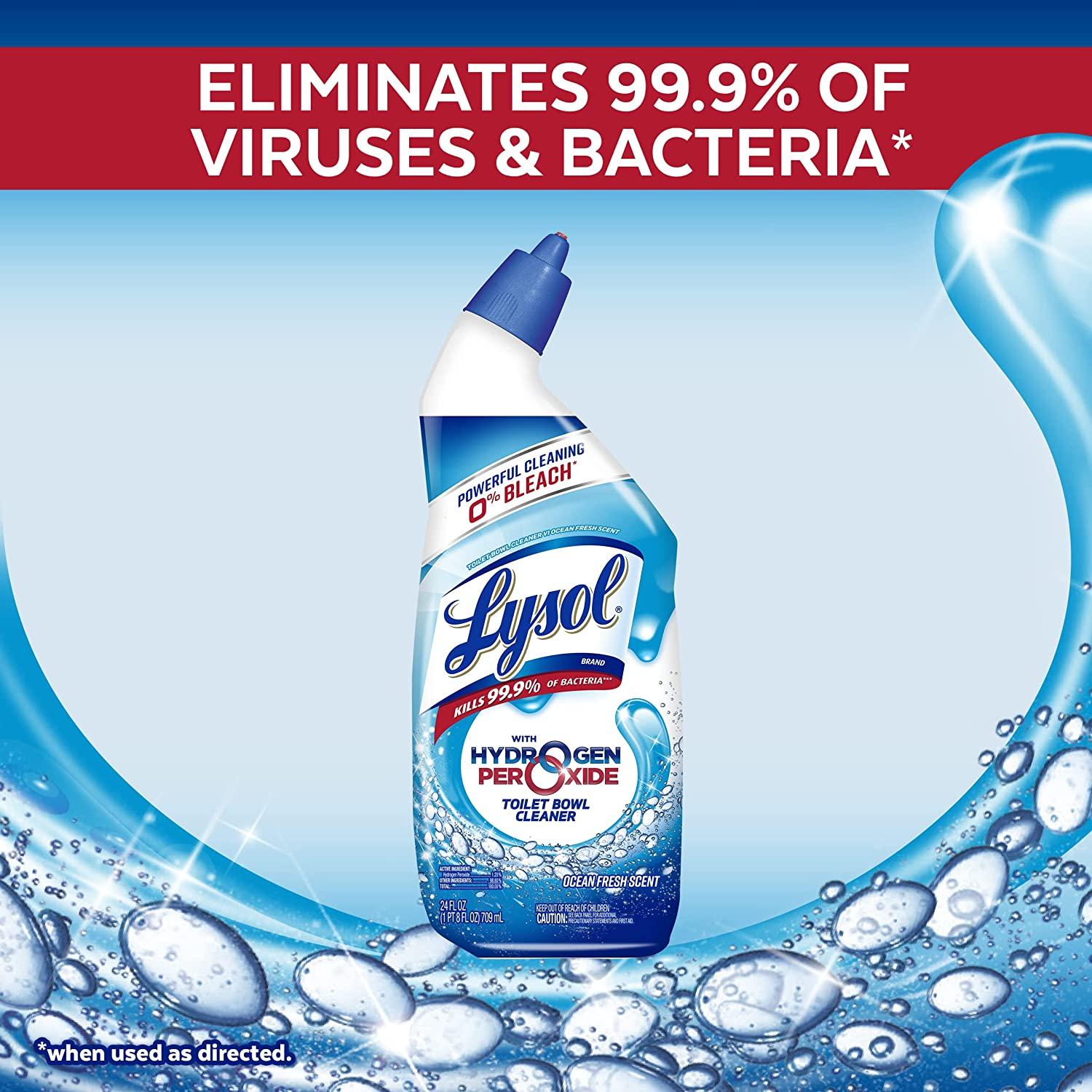 Lysol hydrogen peroxide bathroom cleaner deals