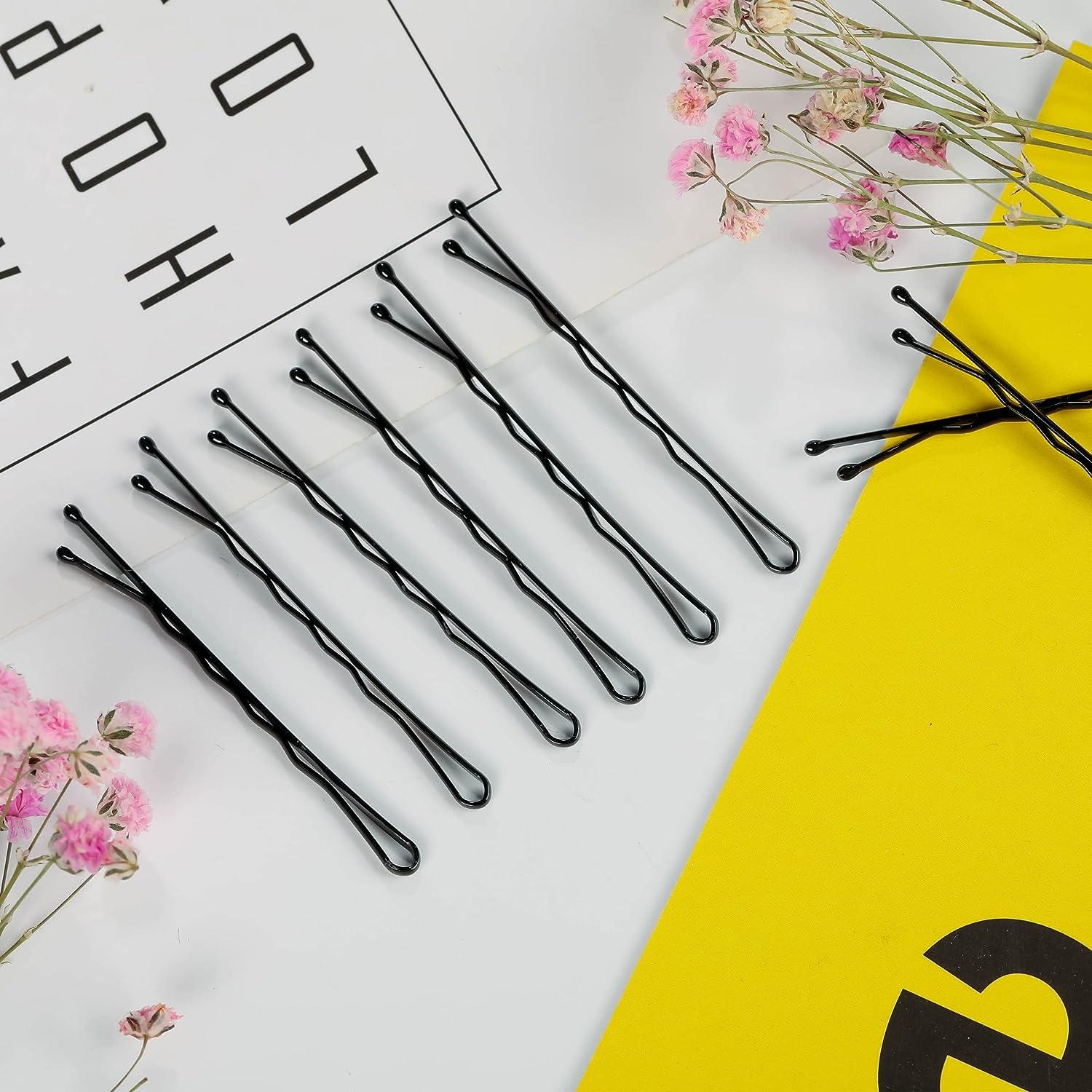 Bobby Pins,300 Pcs Black Hair Pins for Women Lady Girls Kids,Premium