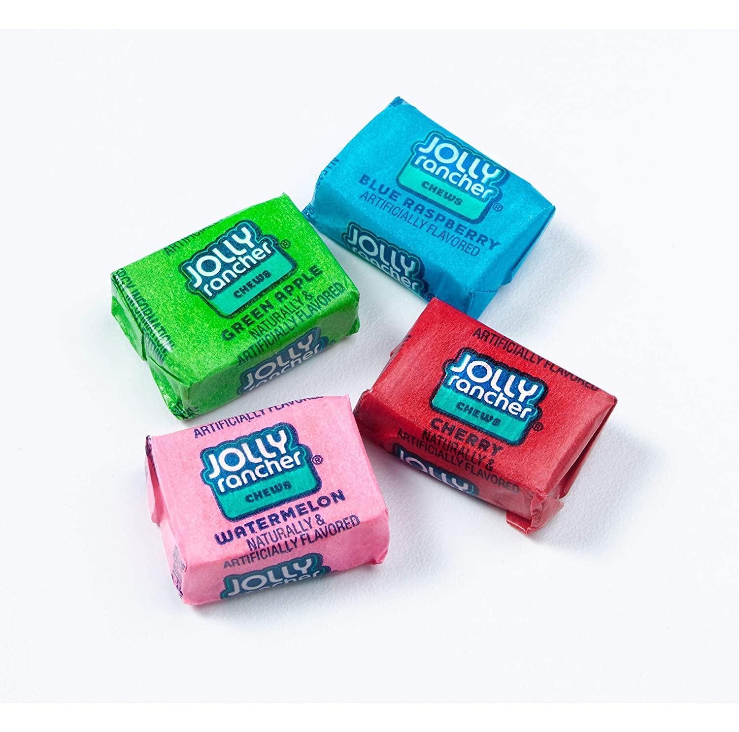 JOLLY RANCHER Chewy Candy Bulk Assorted Flavors 2.06oz (Pack of 12