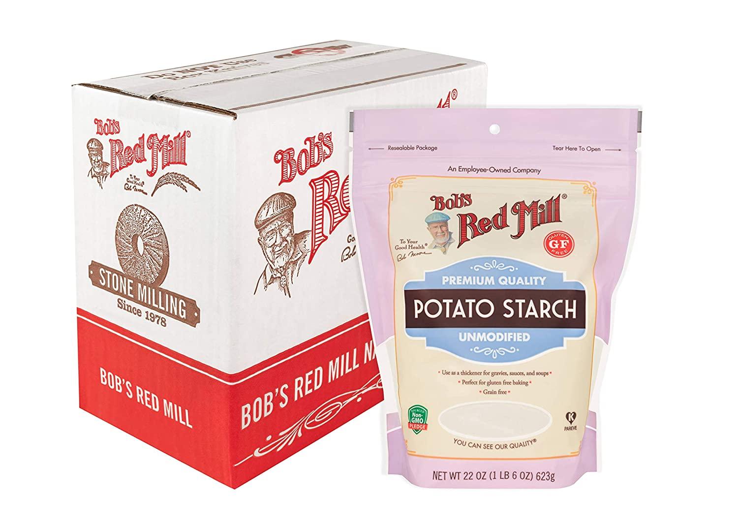 Bob's Red Mill Potato Starch - 22oz Resealable Package for Cooking & Baking
