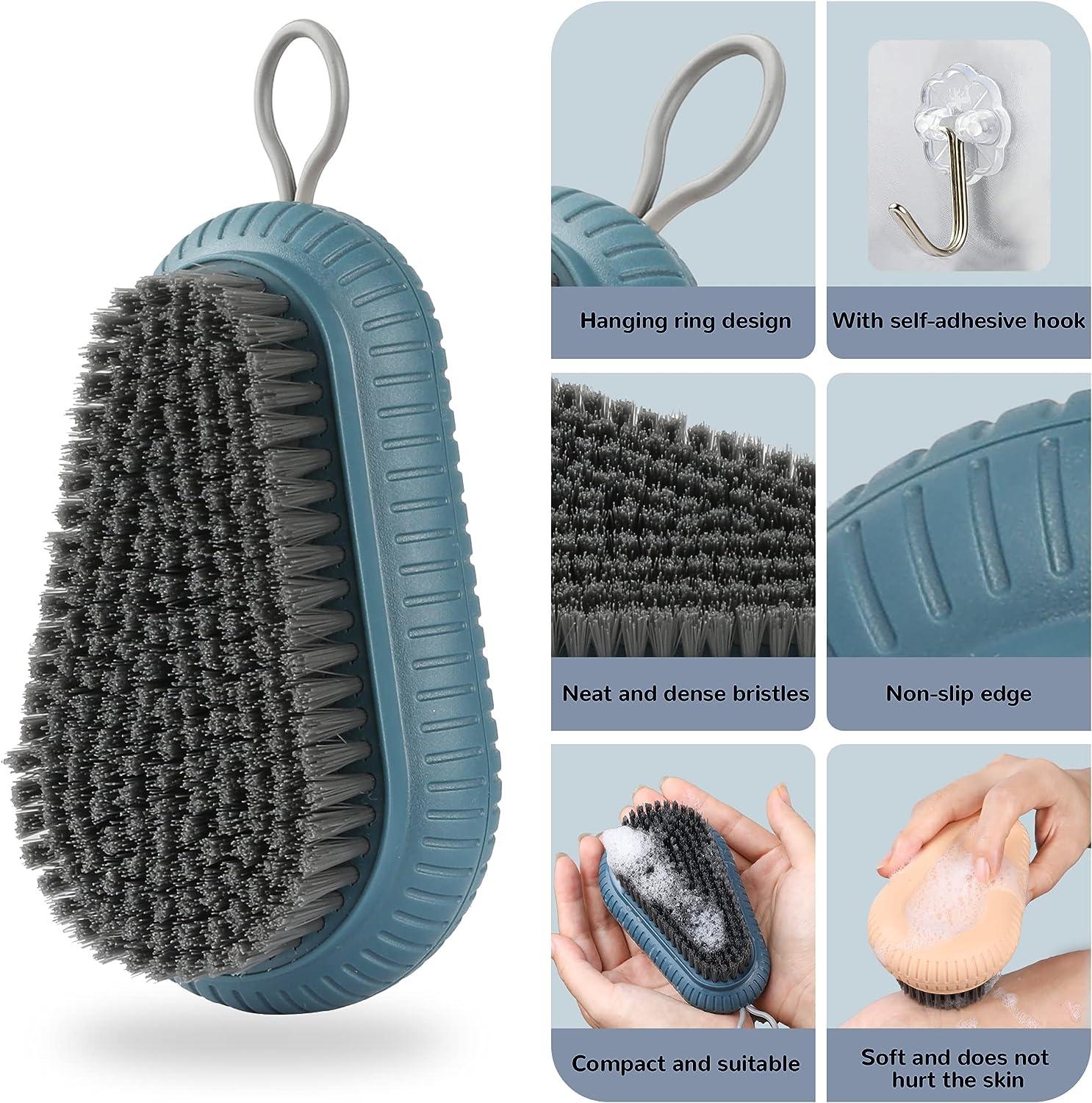 Multifunctional Cleaning Brush Portable Plastic Clothes Shoes Hydraulic  Laundry Brush Hands Cleaning Brush Kitchen Bathroom