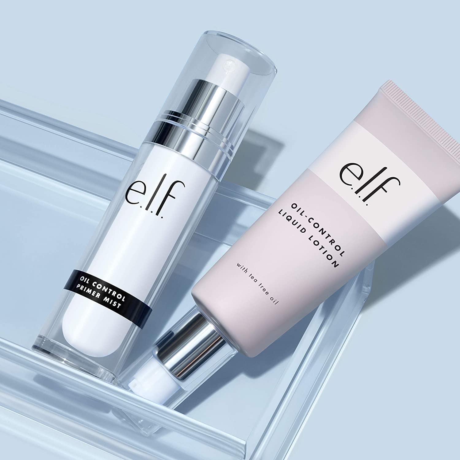 e.l.f. Oil Control Liquid Lotion - Mattifying & Hydrating with Tea Tree Oil 2.22 Fl Oz e.l.f. Oil Control Liquid Lotion - Mattifying & Hydrating with Tea Tree Oil 2.22 Fl Oz