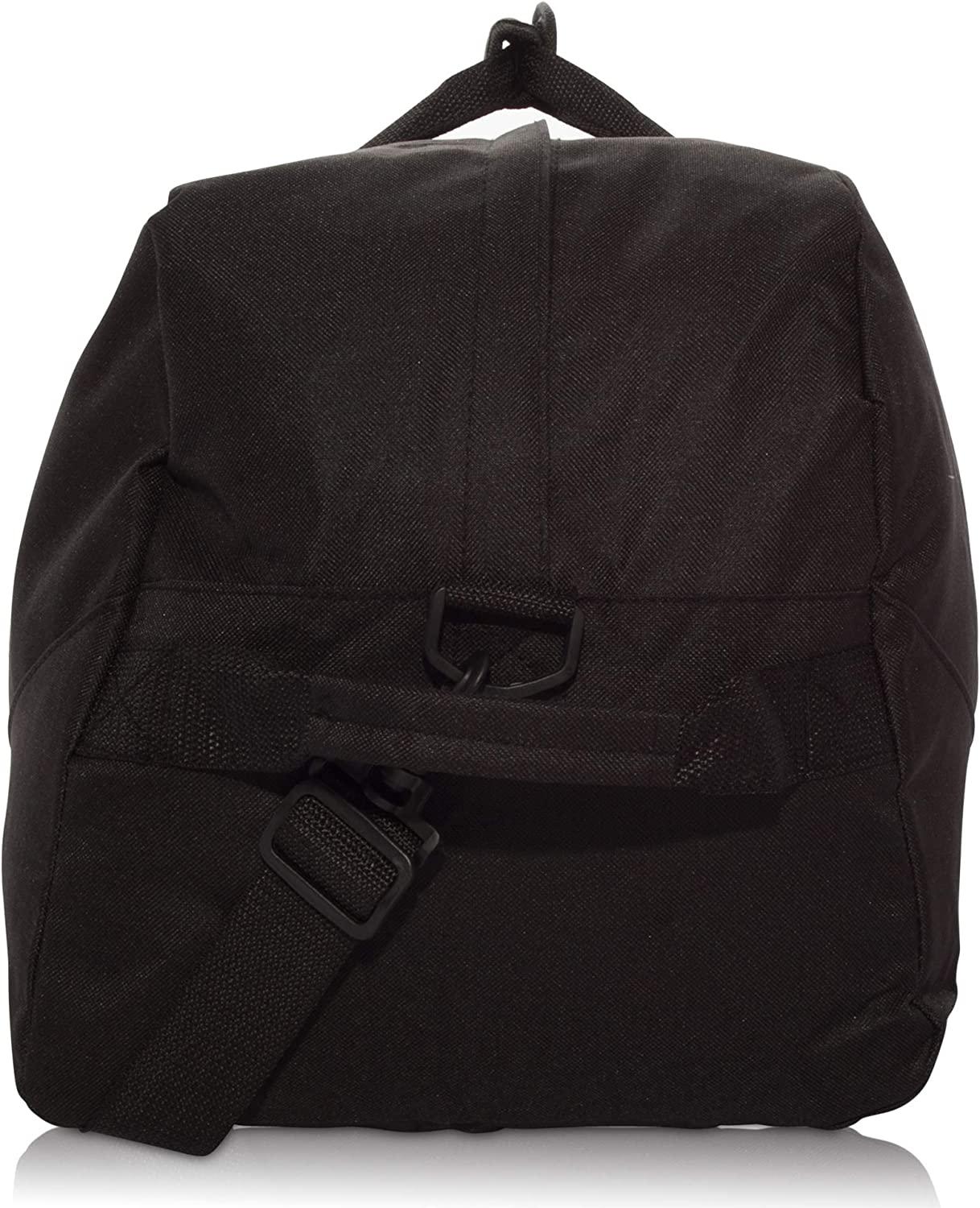 DALIX 25" Big Adventure Large Gym Sports Duffle Bag (Black Grey Navy