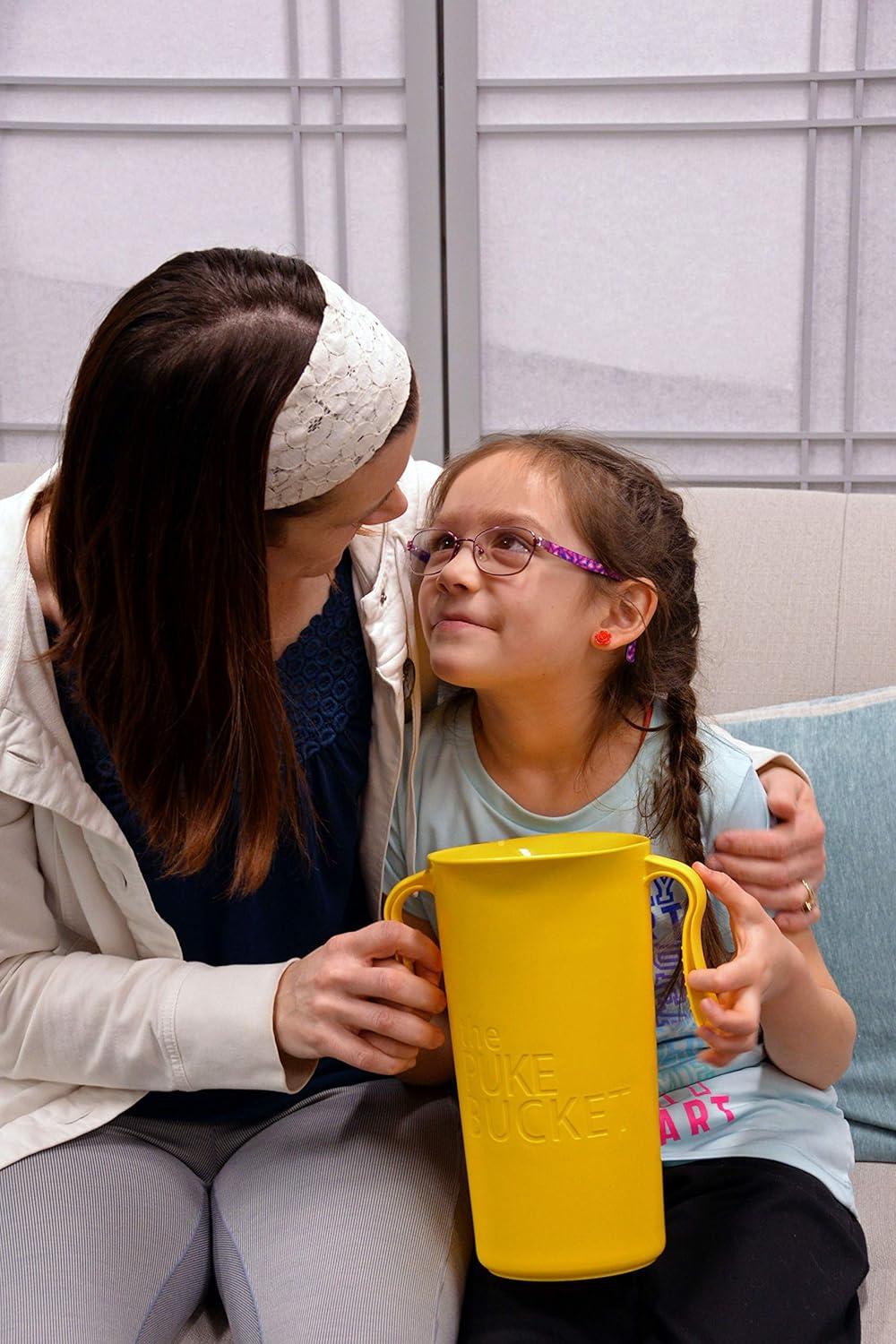 Reusable Puke Bucket for Vomit & Nausea Hospitals Kids Parties Motion