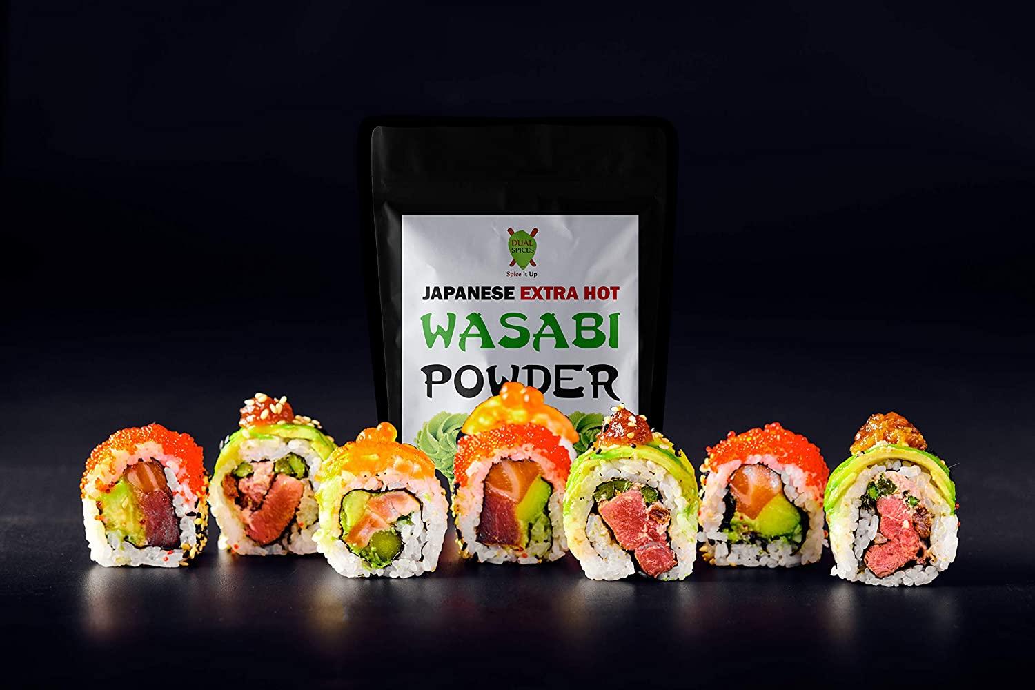 Dualspices Japanese Wasabi Powder 3.2 Oz (90 Grams) Extra Hot No