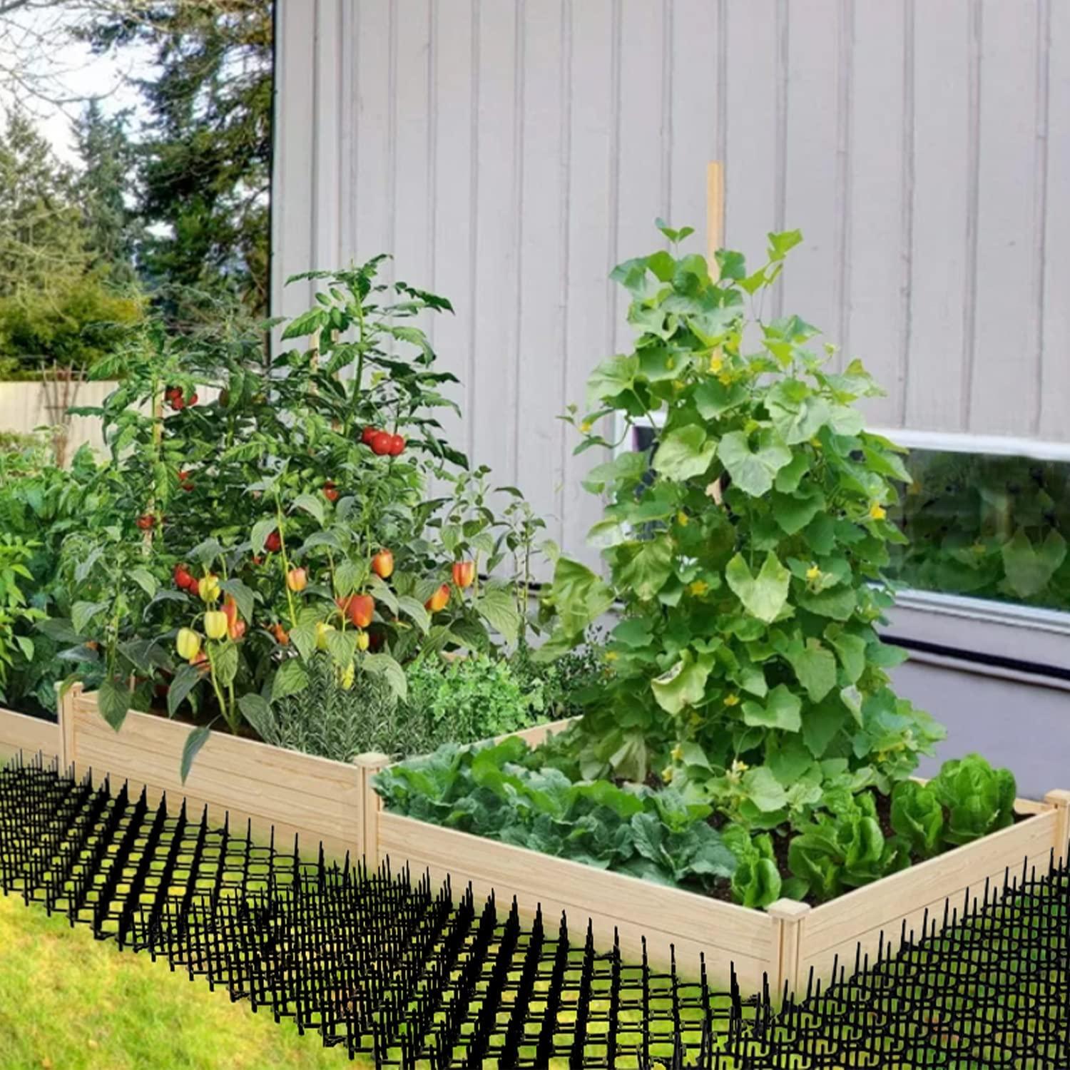 OCEANPAX Cat Scat Mat 16 X 13 Inch Square Scat Mat for Cats Prickle