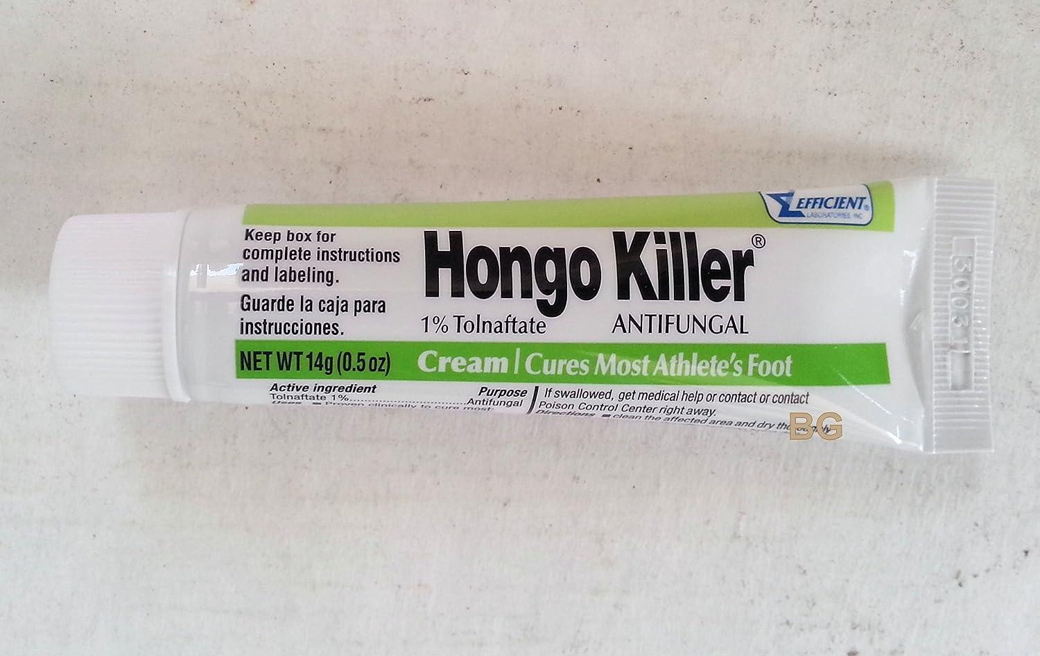 Hongo Killer Antifungal Cream 0.50 oz FastActing Relief for Fungal