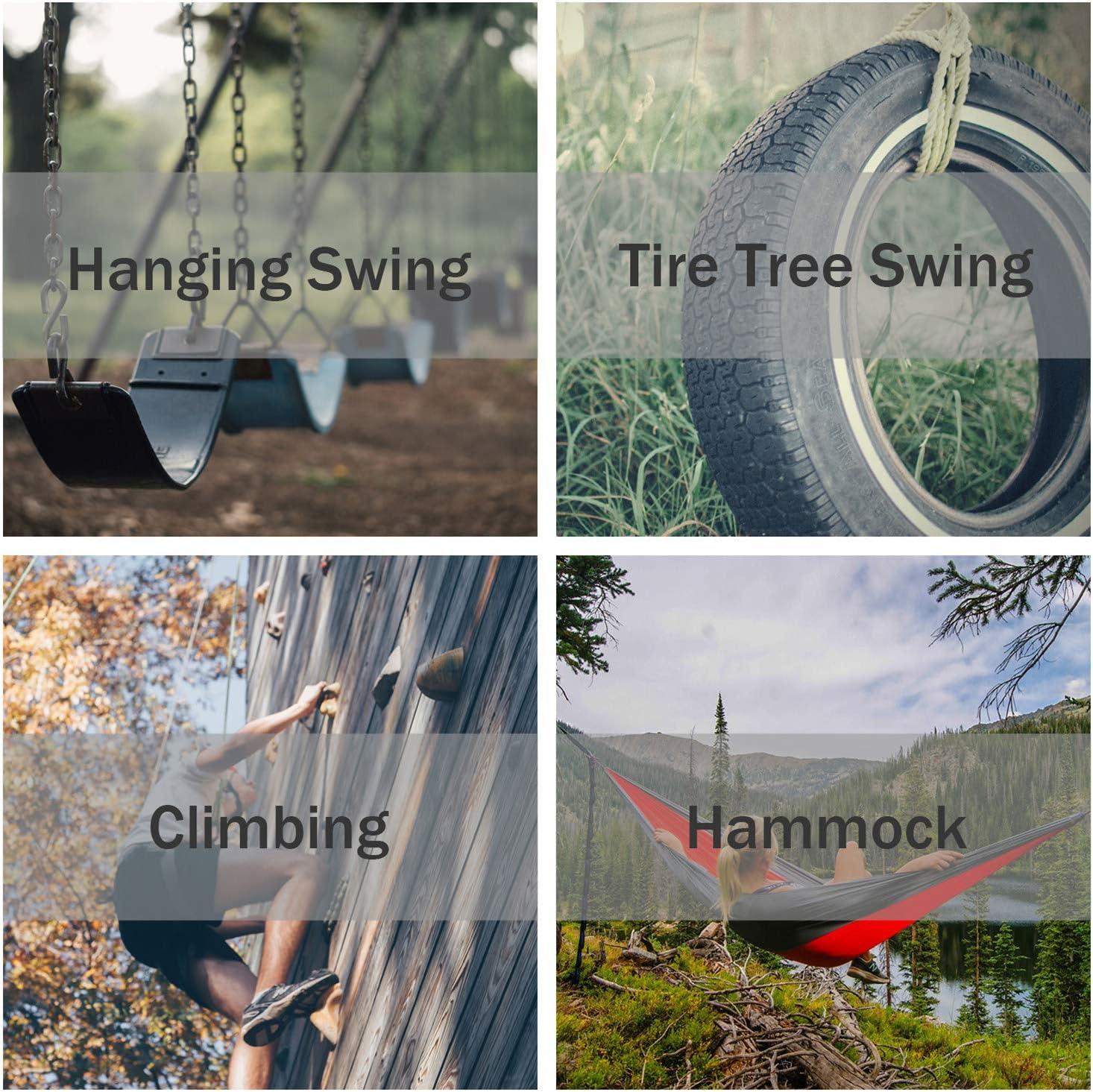 PROND Swing Swivel 35kN Safest Rotational Device, Swing Spinner, Carabiner Swivel, Climbing Rope