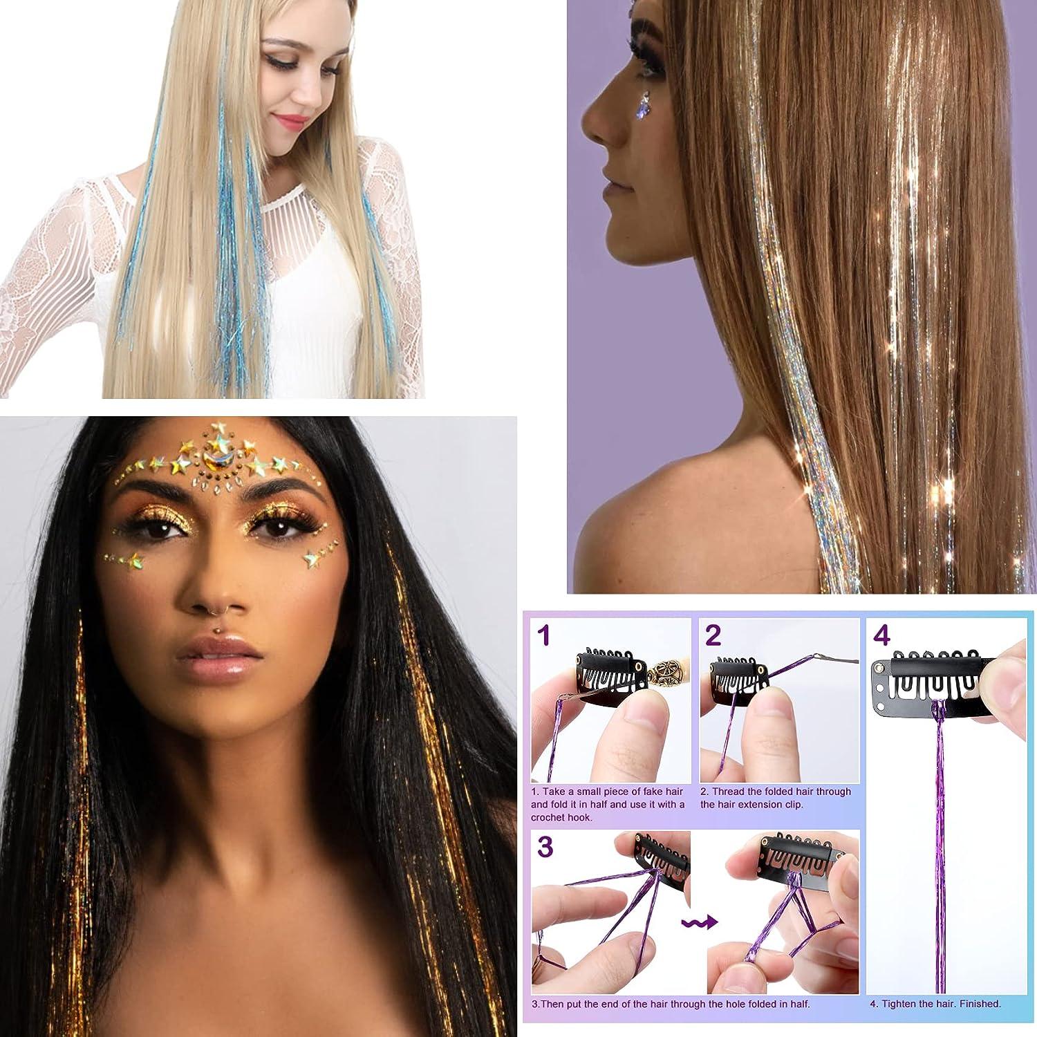 What is Hair Tinsel and How to Put in Fairy Extensions at Home?