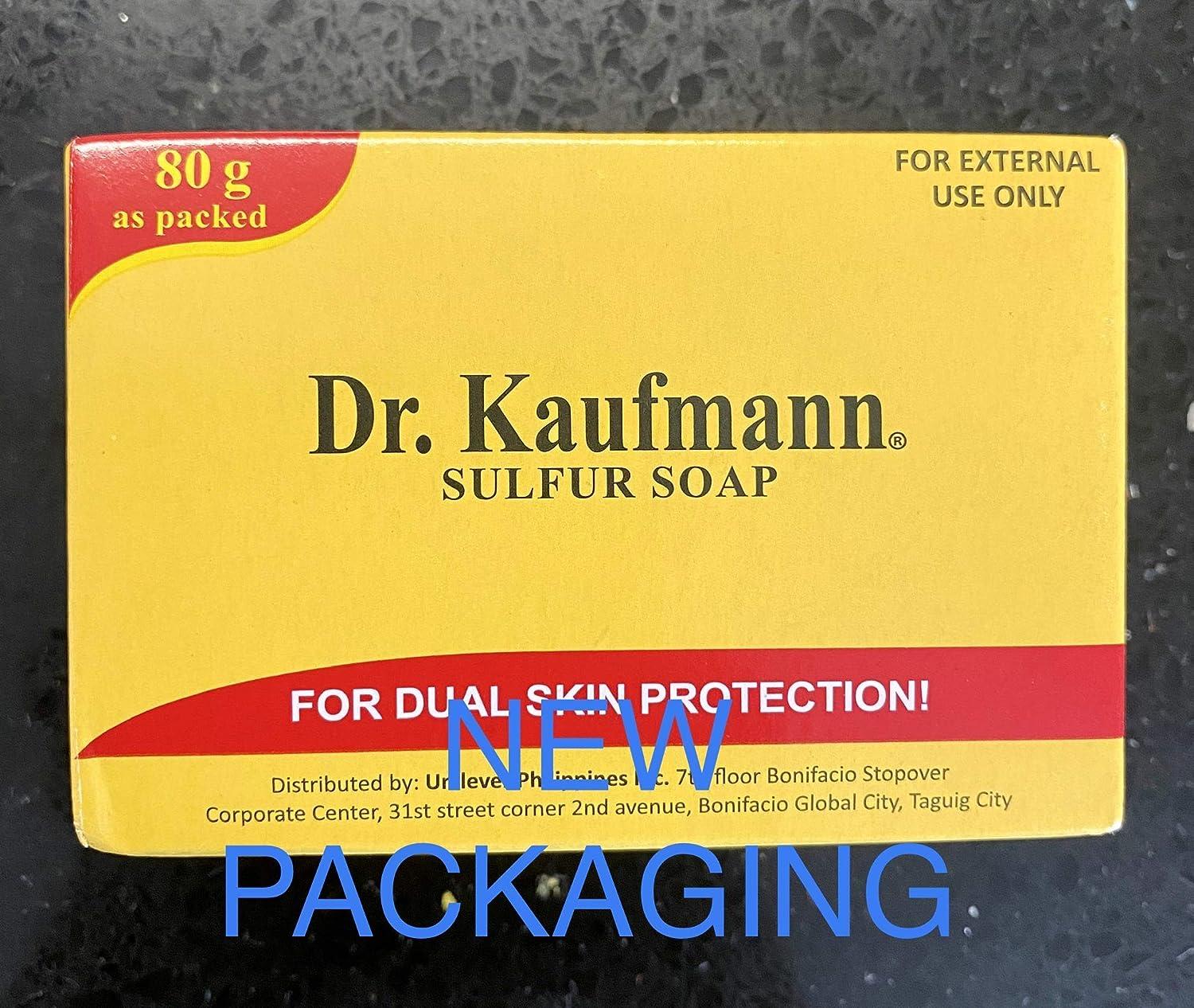 Dr. Kaufmann Medicated Sulfur Soap Set Pack of 4 Bars
