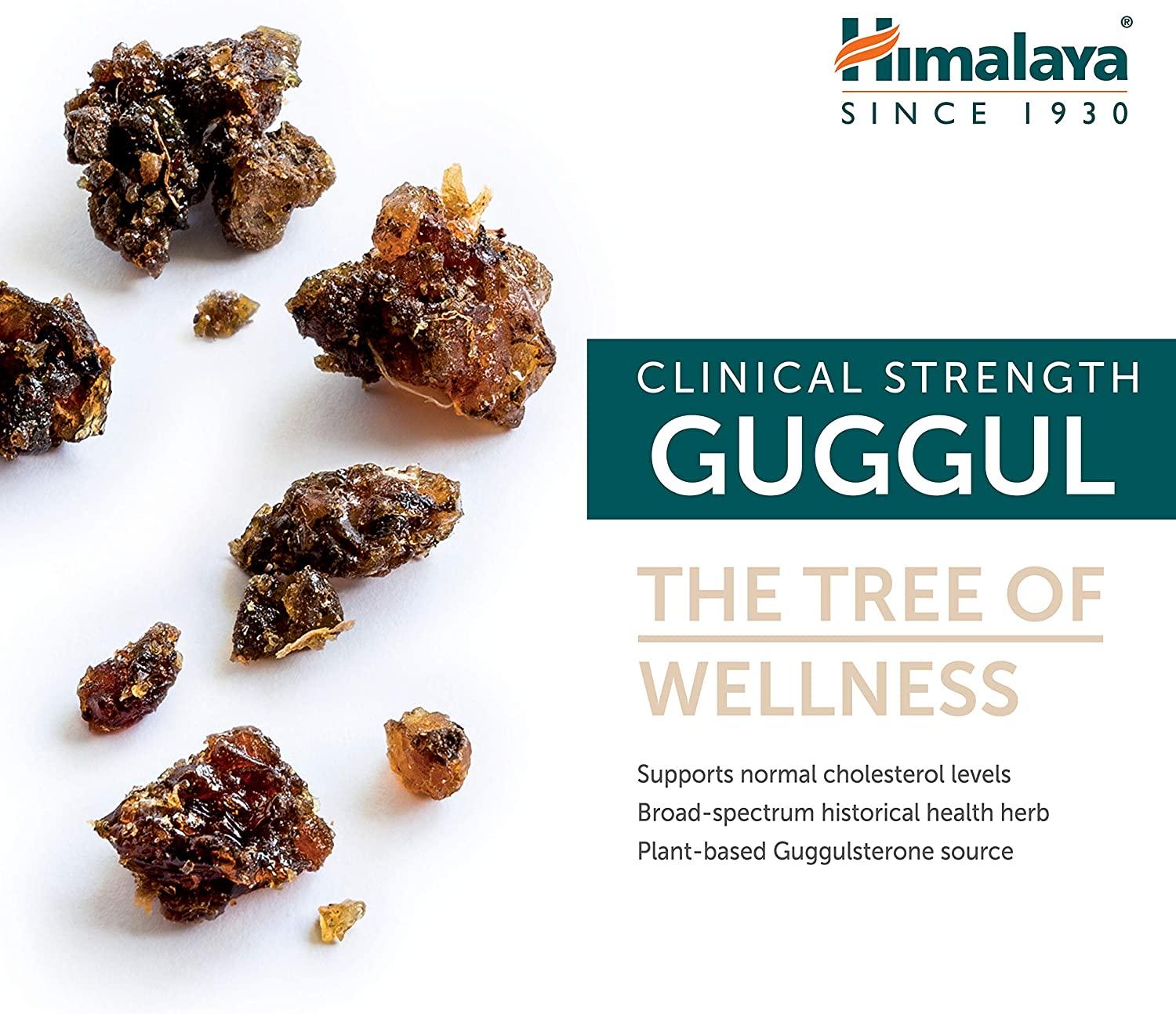 Himalaya Guggul 60 Vegetarian Capsules for Weight Management & Health