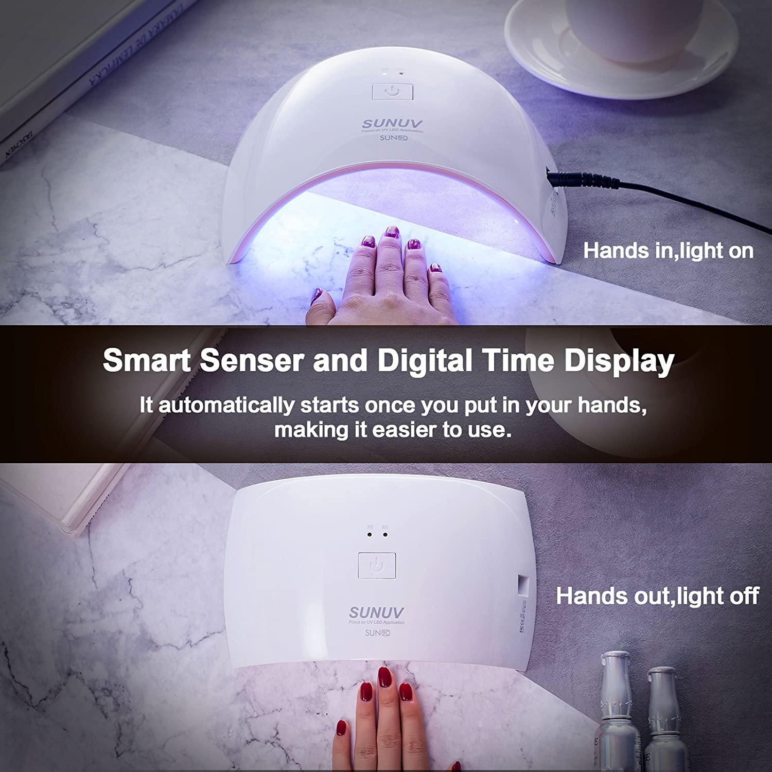 Sun 9c uv led nail lamp discount
