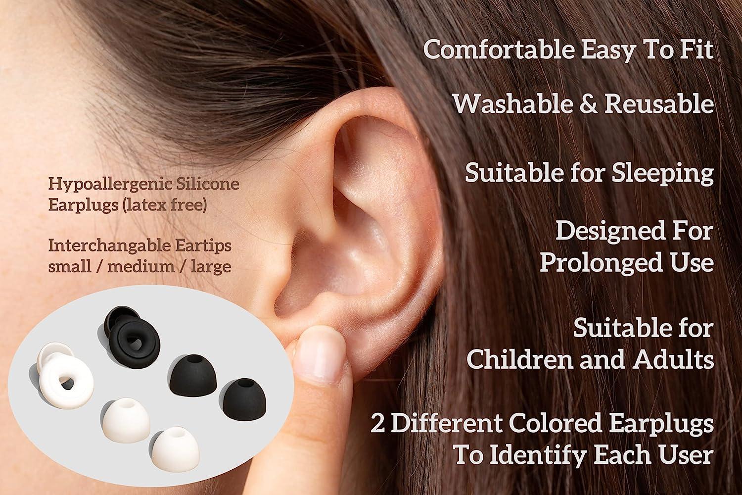 No More Motion Sickness Earplugs by Captain Arthur Anti Nausea Relief